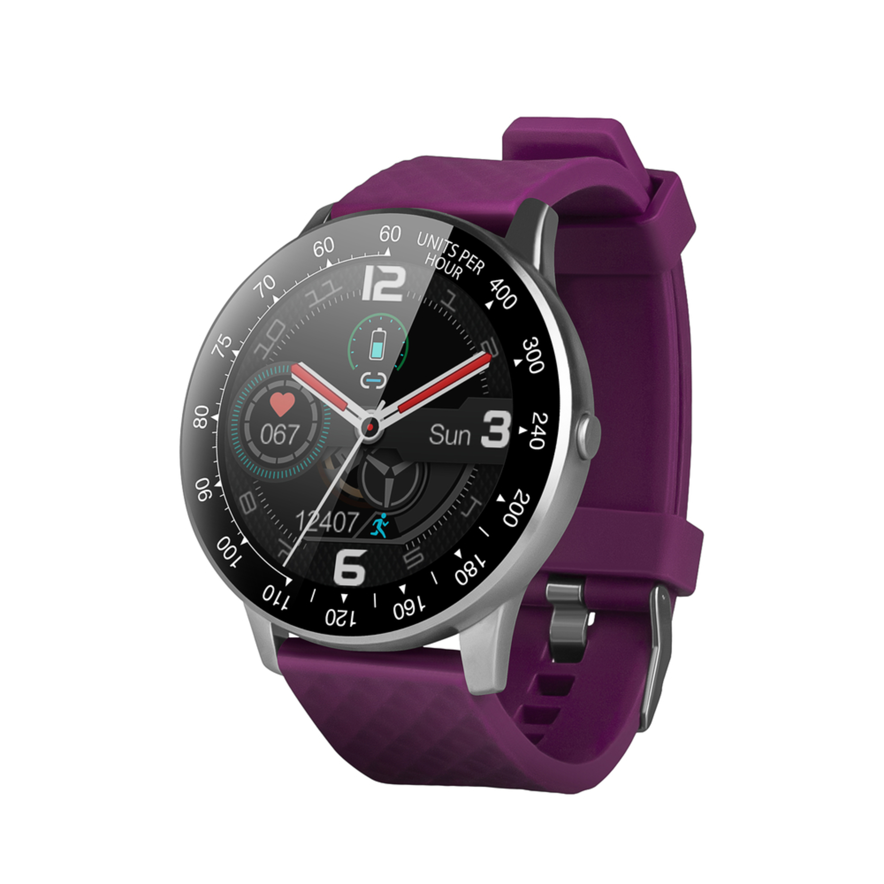 Smartwatch Inteligente Deportivo Smartek Sw-150 Purpura