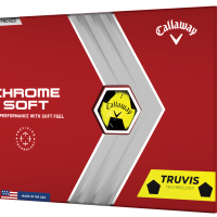 Pelotas Golf Callaway Chrome Soft Truvis X12 - Amarillo  MKP