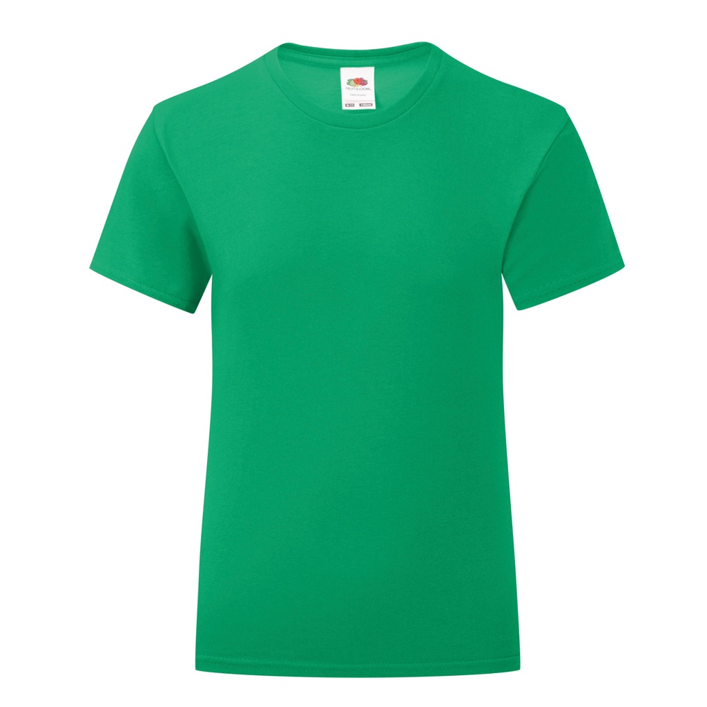 T-shirt Iconic Fruit Of The Loom - verde-oscuro - 