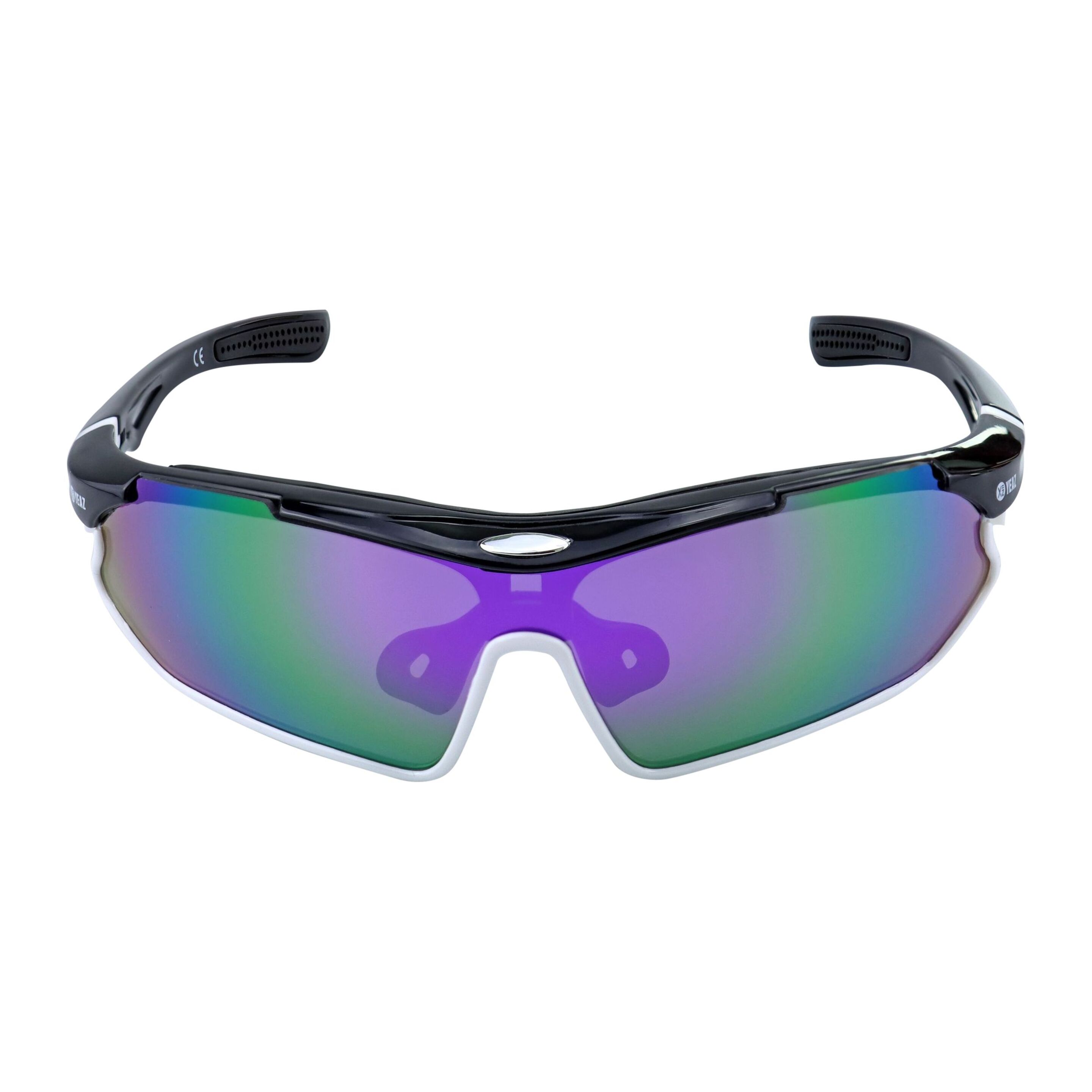 Óculos De Sol Desportivos Preto/ Branco/púrpura Yeaz Sunray - morado - 