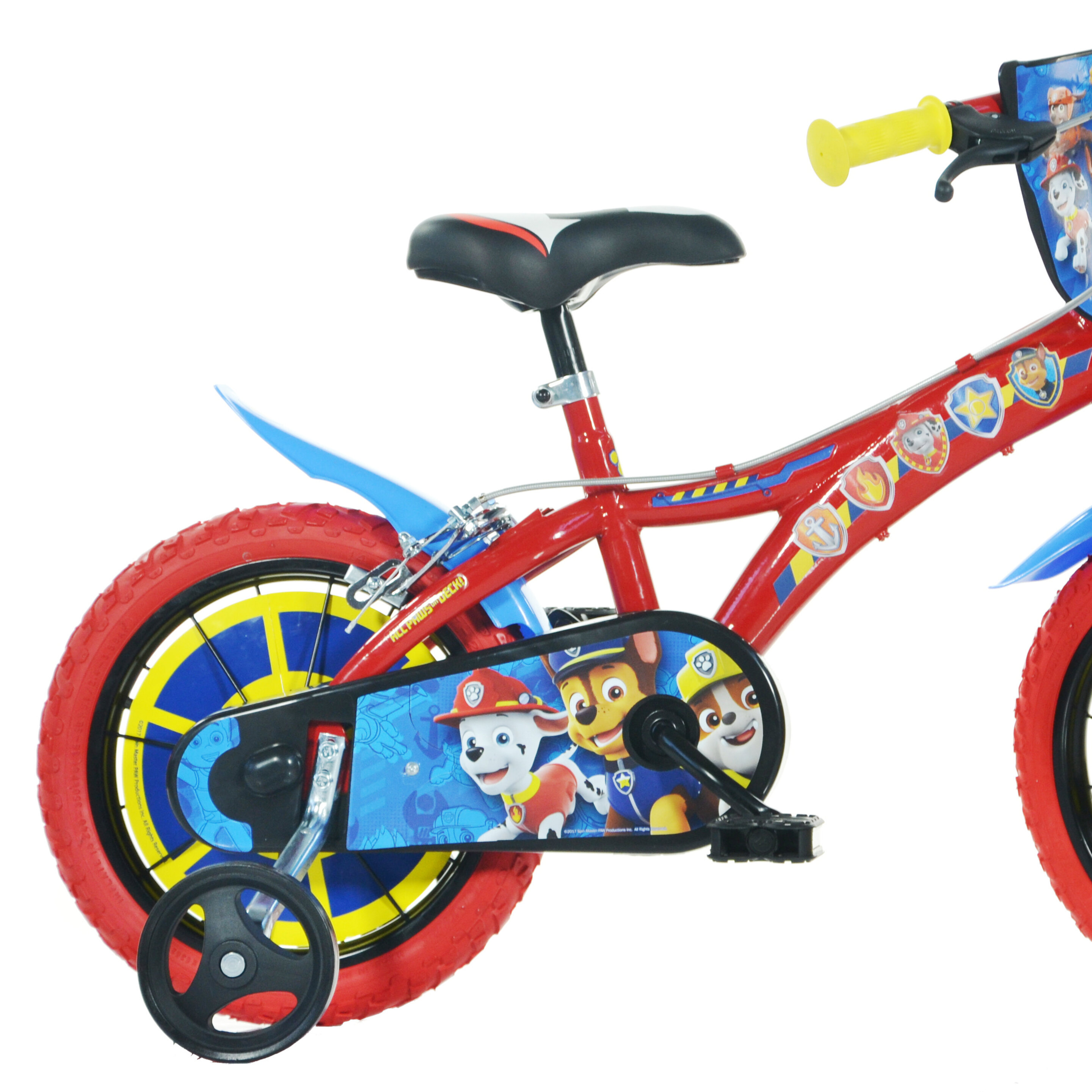 Bicicleta Infantil Paw Patrol 14 Pulgadas 4-6 Años - Rojo  MKP