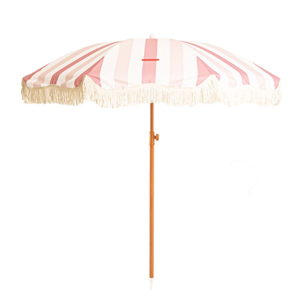Sombrilla Playa Grande Upf+50 Altura Regulable Flamingueo - rosa - 