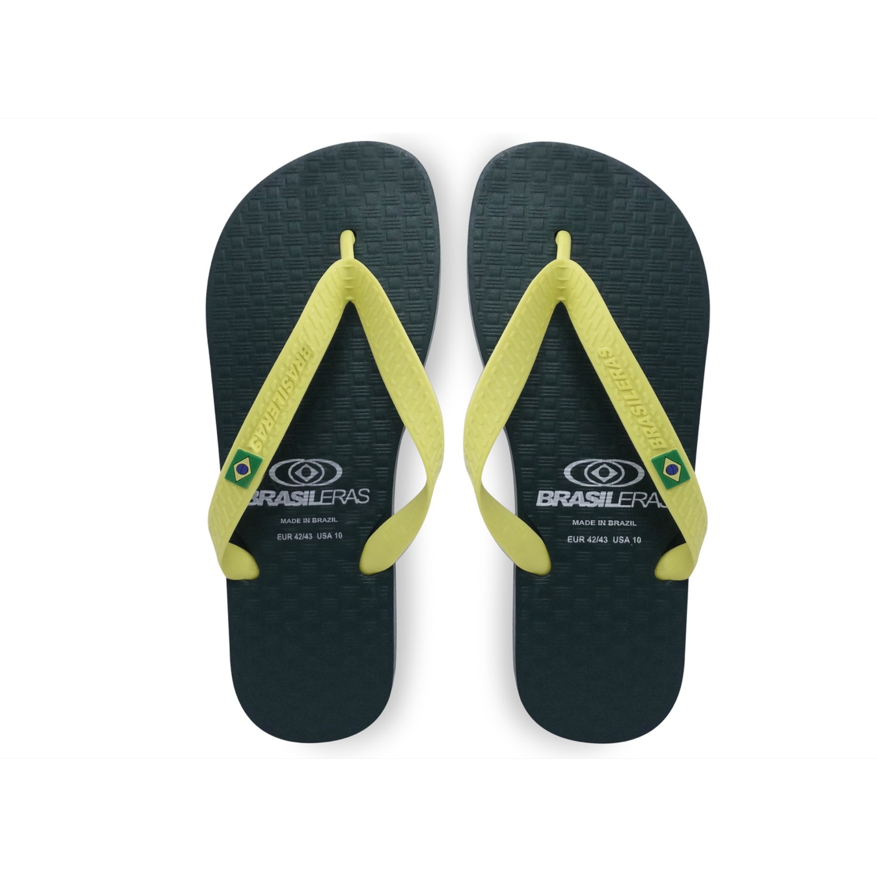 Chanclas De Playa Brasileras®,clasica Combi Brasil Nl ,hecho En Brazil