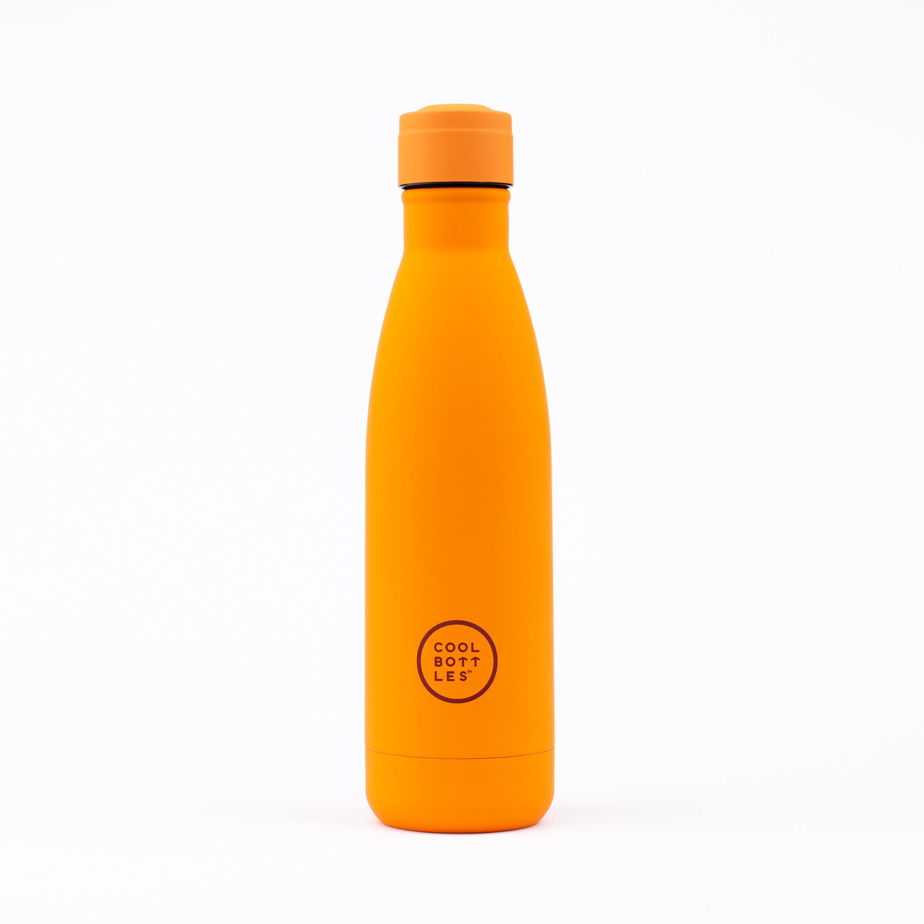 Garrafa Térmica De Aço Inoxidável Cool Bottles. Vivid Orange 500ml - naranja - 