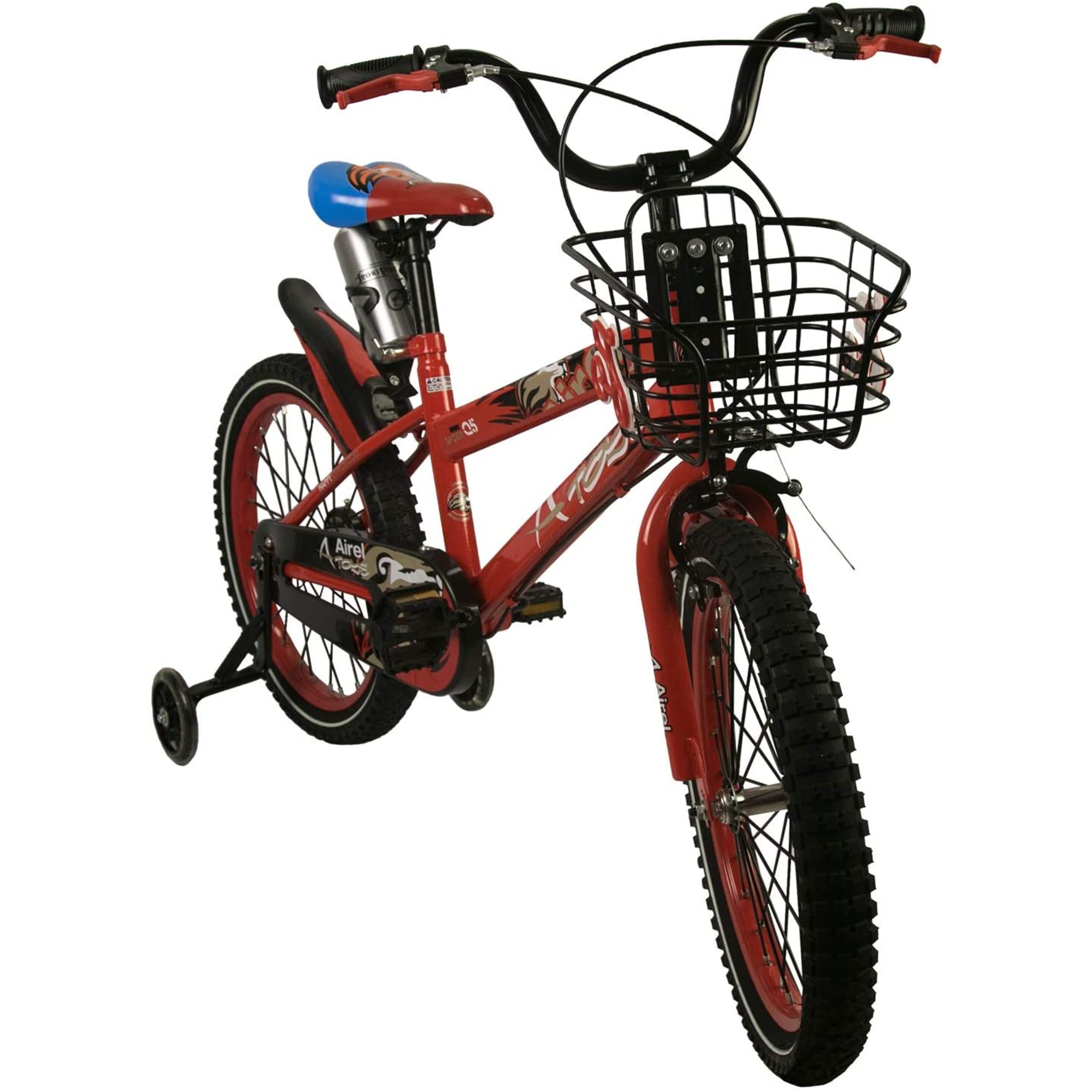 Bicicleta Para Niños-niñas 3-8 Años Medidas: 100x19x47cm Color Rojo