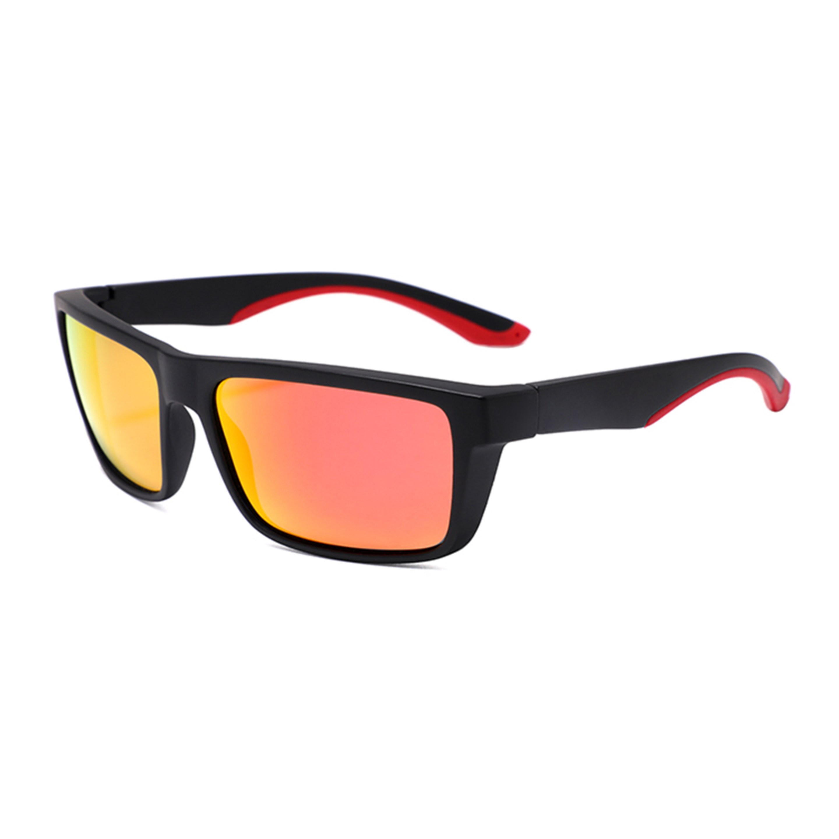 Gafas De Sol Fluor | Sport Square - negro-rojo - 