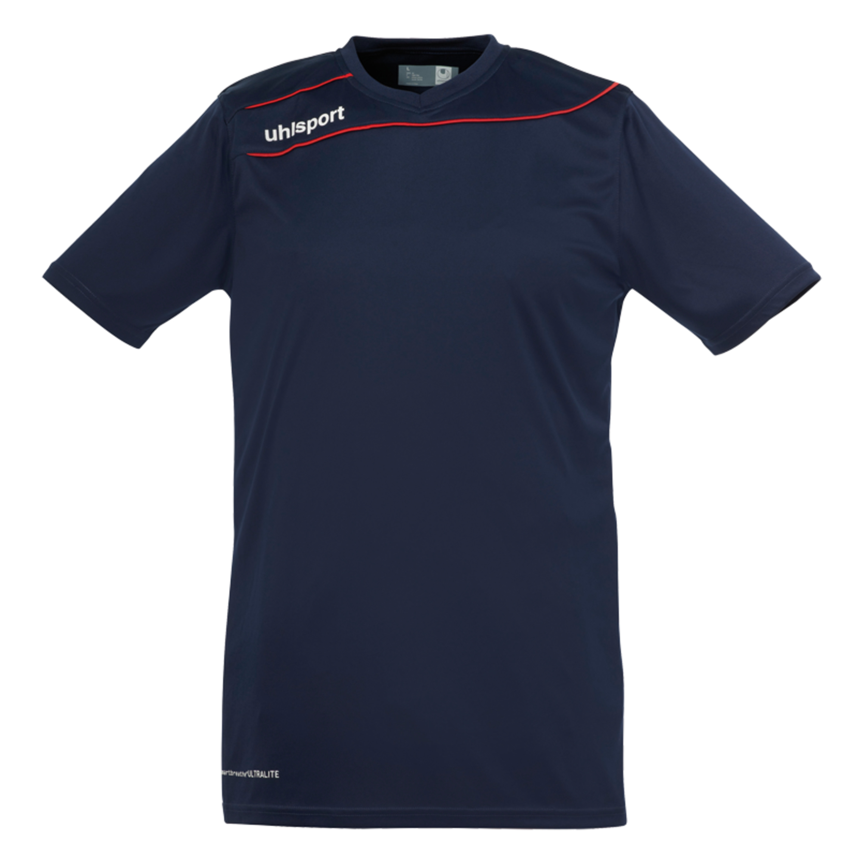 Stream 3.0 Camiseta Mc Azul Marino/rojo Uhlsport