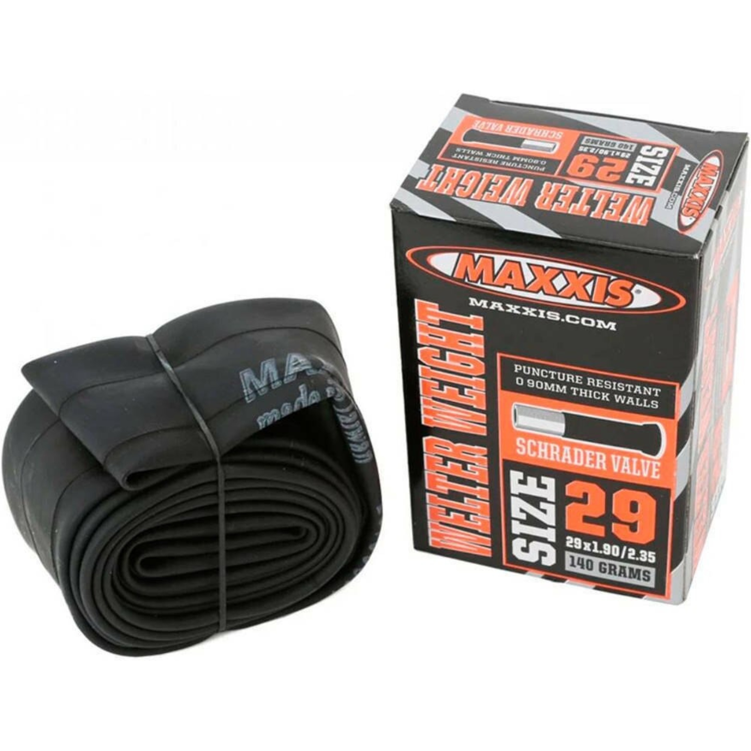 Maxxis 29 X1.90-2.35 Sv Válvula: Tubo Interior Rígido De Pele Schrader Para Bicicletas Mtb