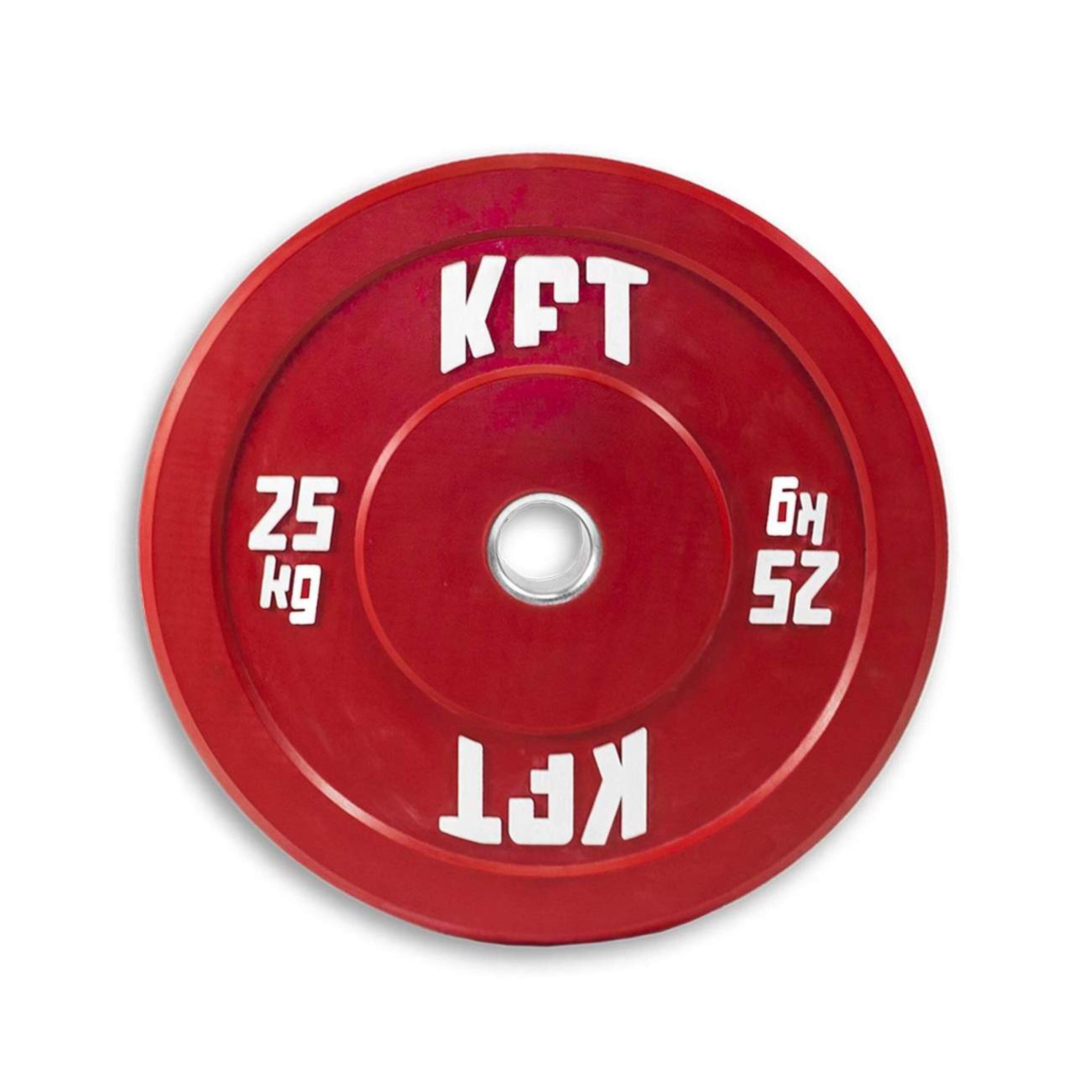 Disco Bumper Kft 25kg - Rojo  MKP