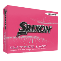 Pelotas Golf Srixon Soft Feel Lady X12 - Blanco  MKP