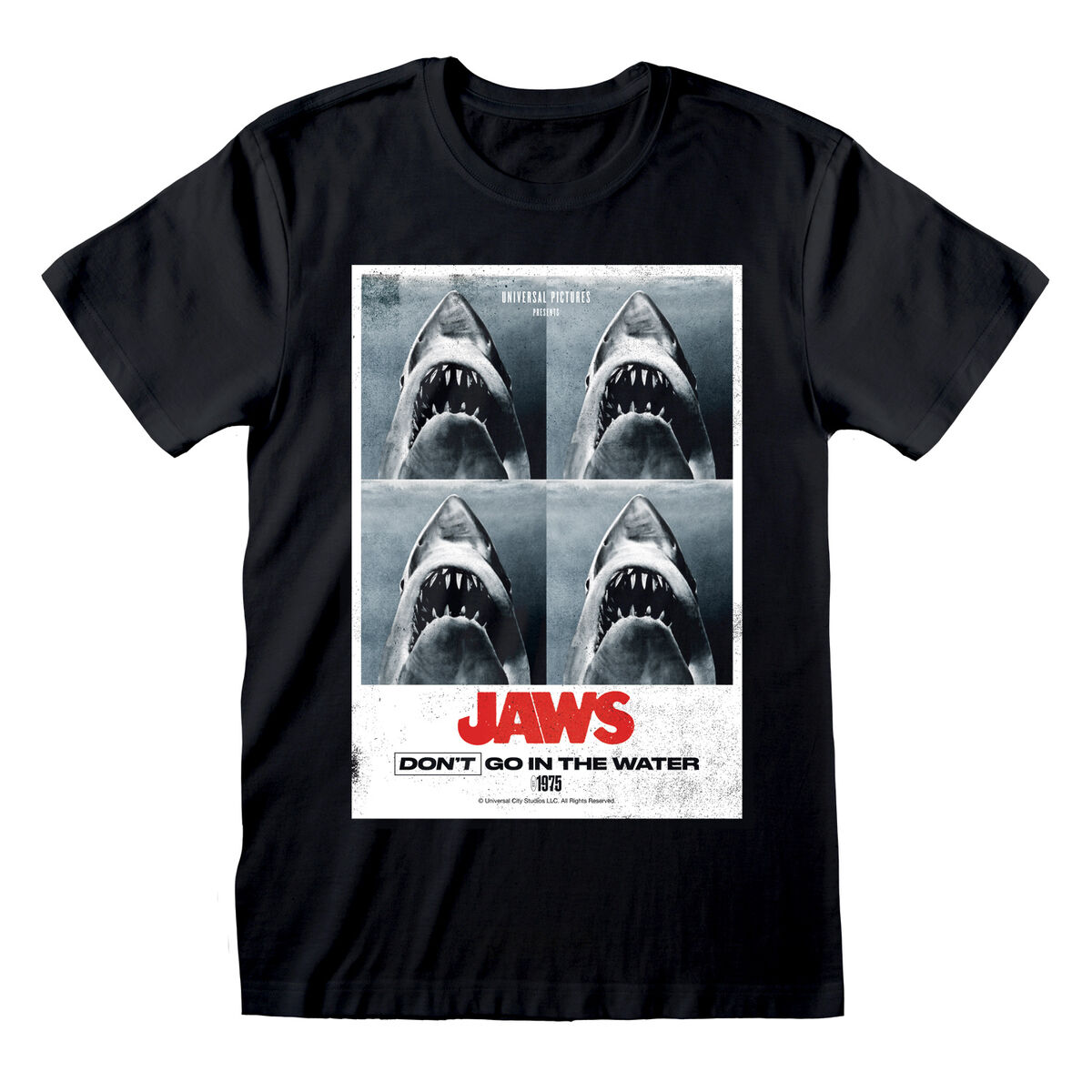 Camiseta De Manga Corta Jaws Don´t Go In The Water