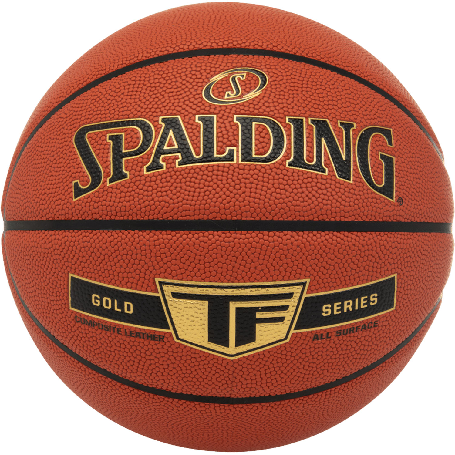 Bola De Basquetebol Tf Gold Series T7 Spalding - blanco-multicolor - 
