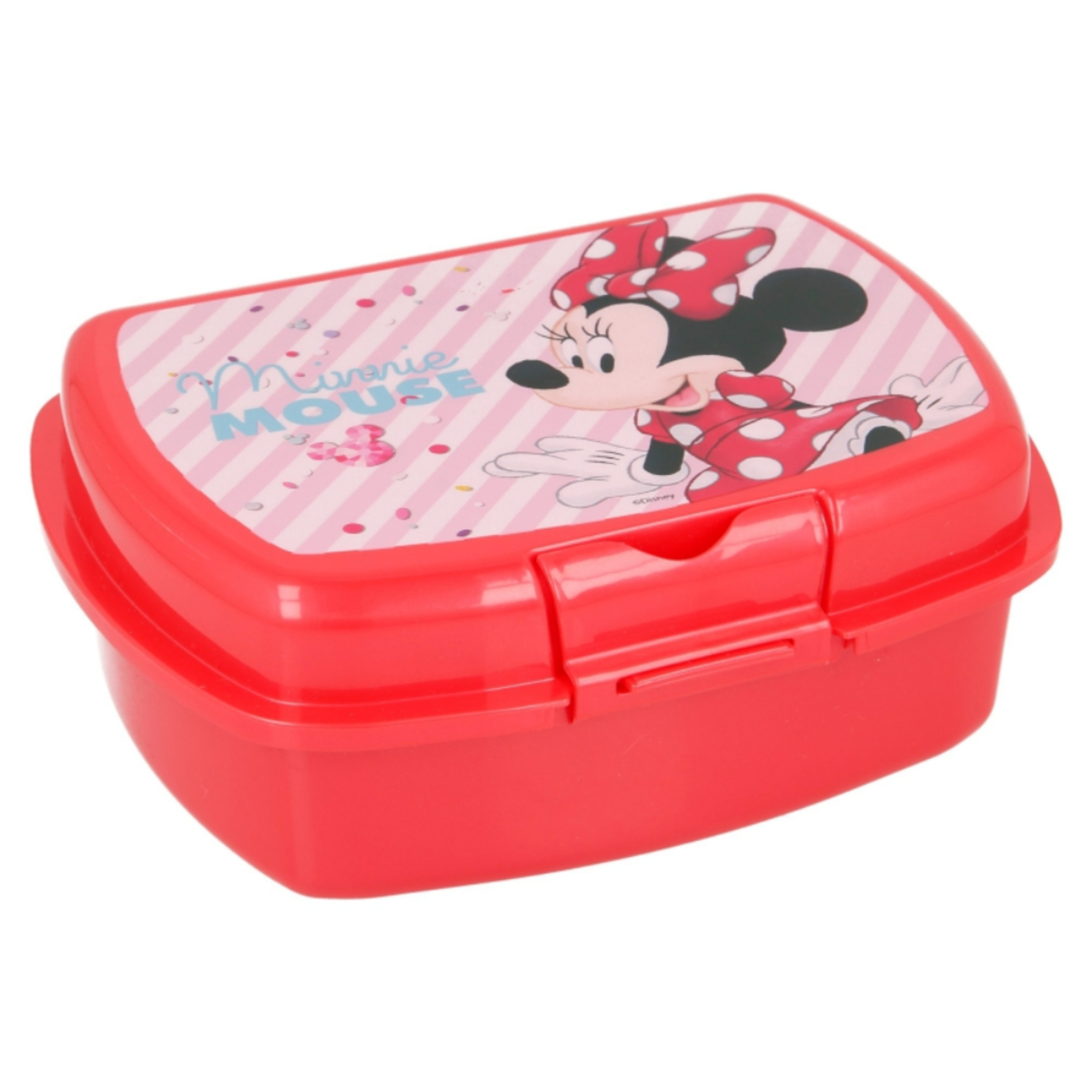 Sandwichera Minnie Mouse 62384 - rojo - 