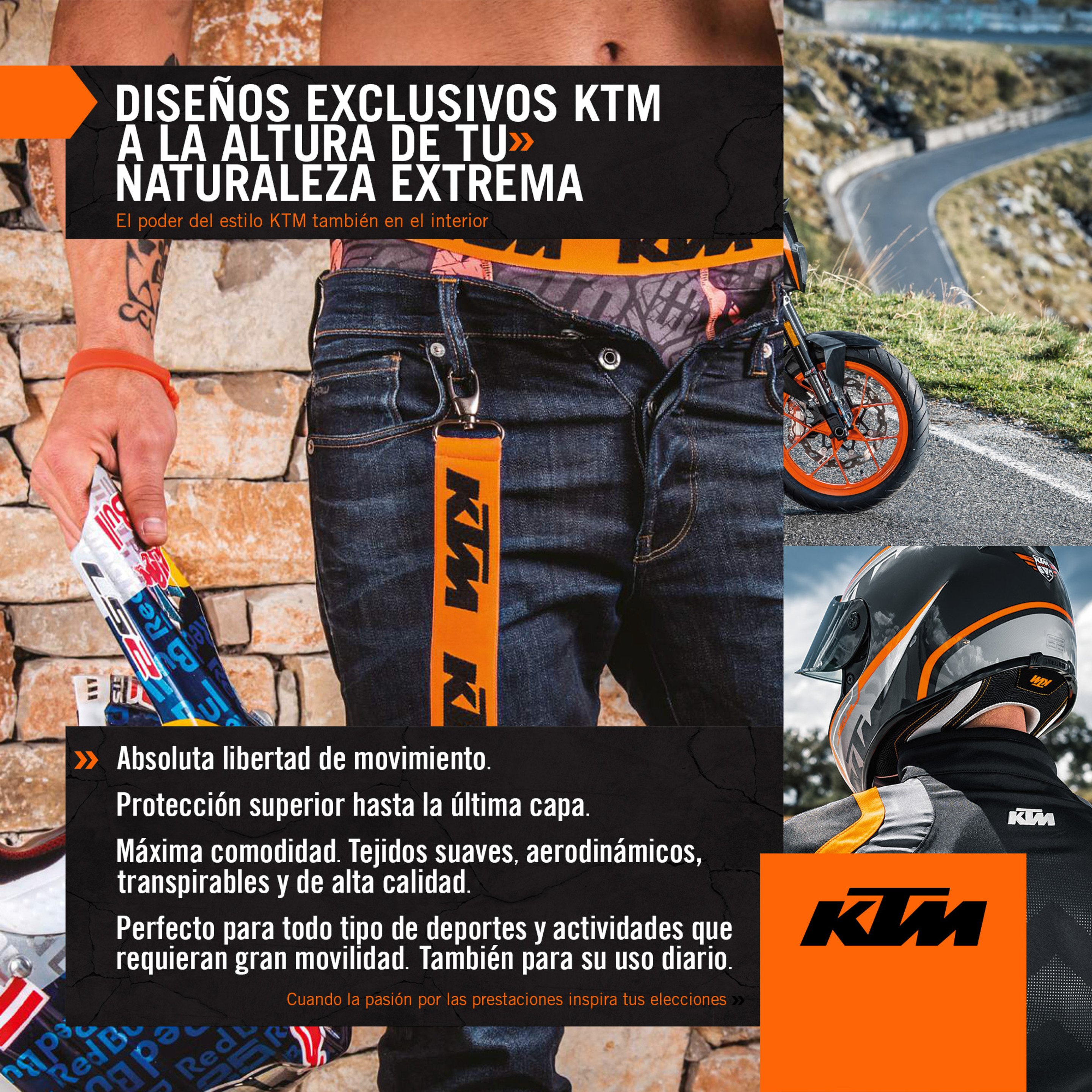 Cuecas Ktm Motorbike (Pack 4) - Multicor - 0 | Sport Zone MKP