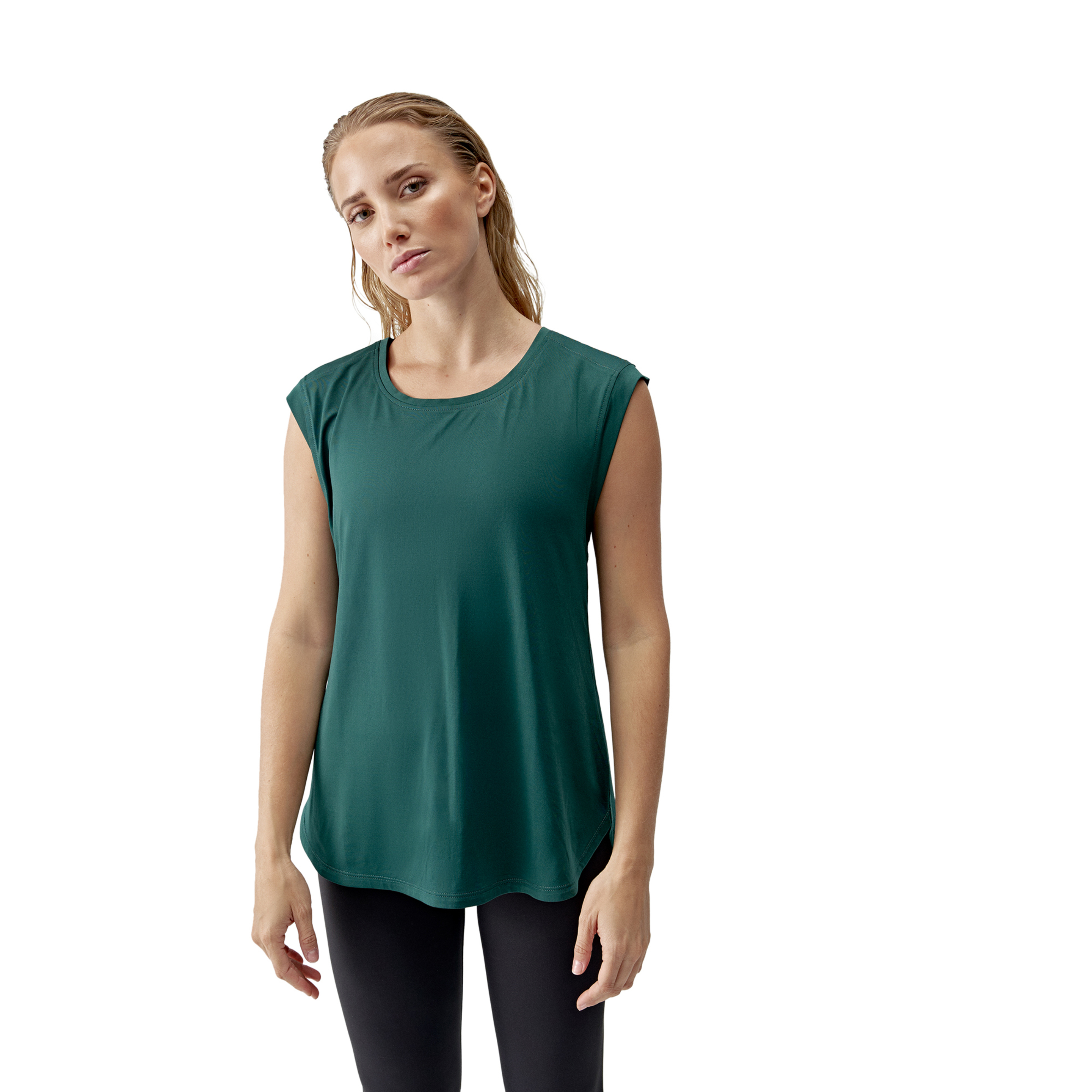 Camiseta  Born Living Yoga Odetta - verde-oscuro - 