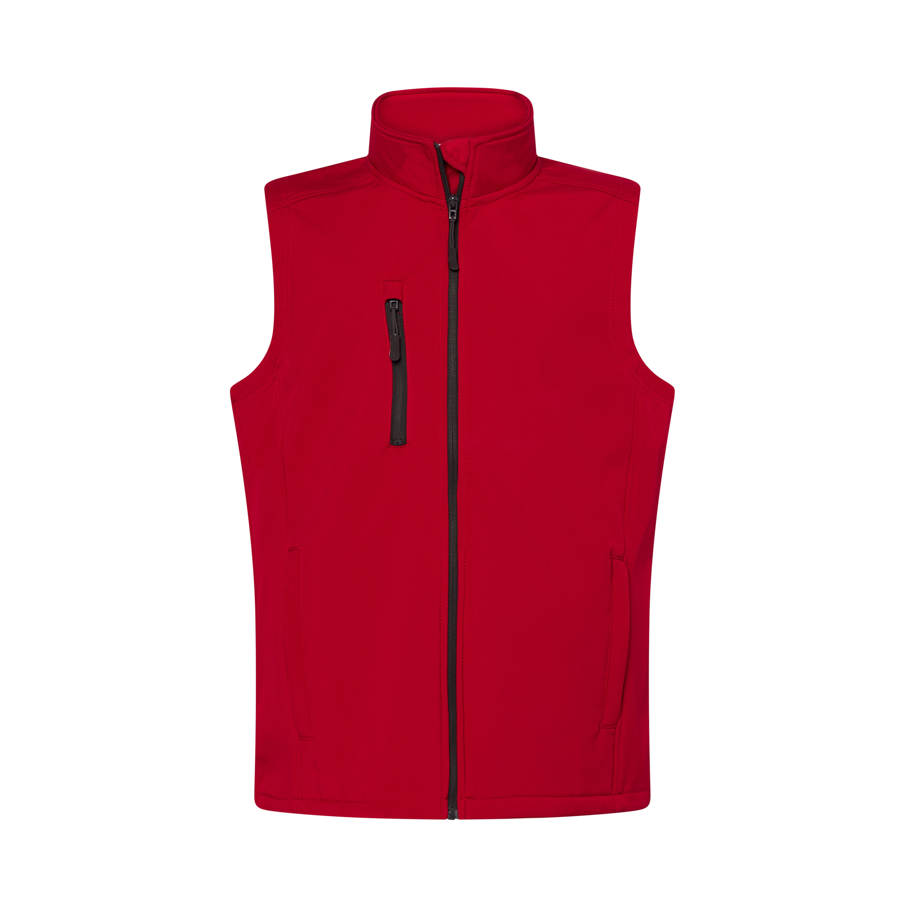 Chaleco Softshell Vest Jhk Shirts - rojo - 
