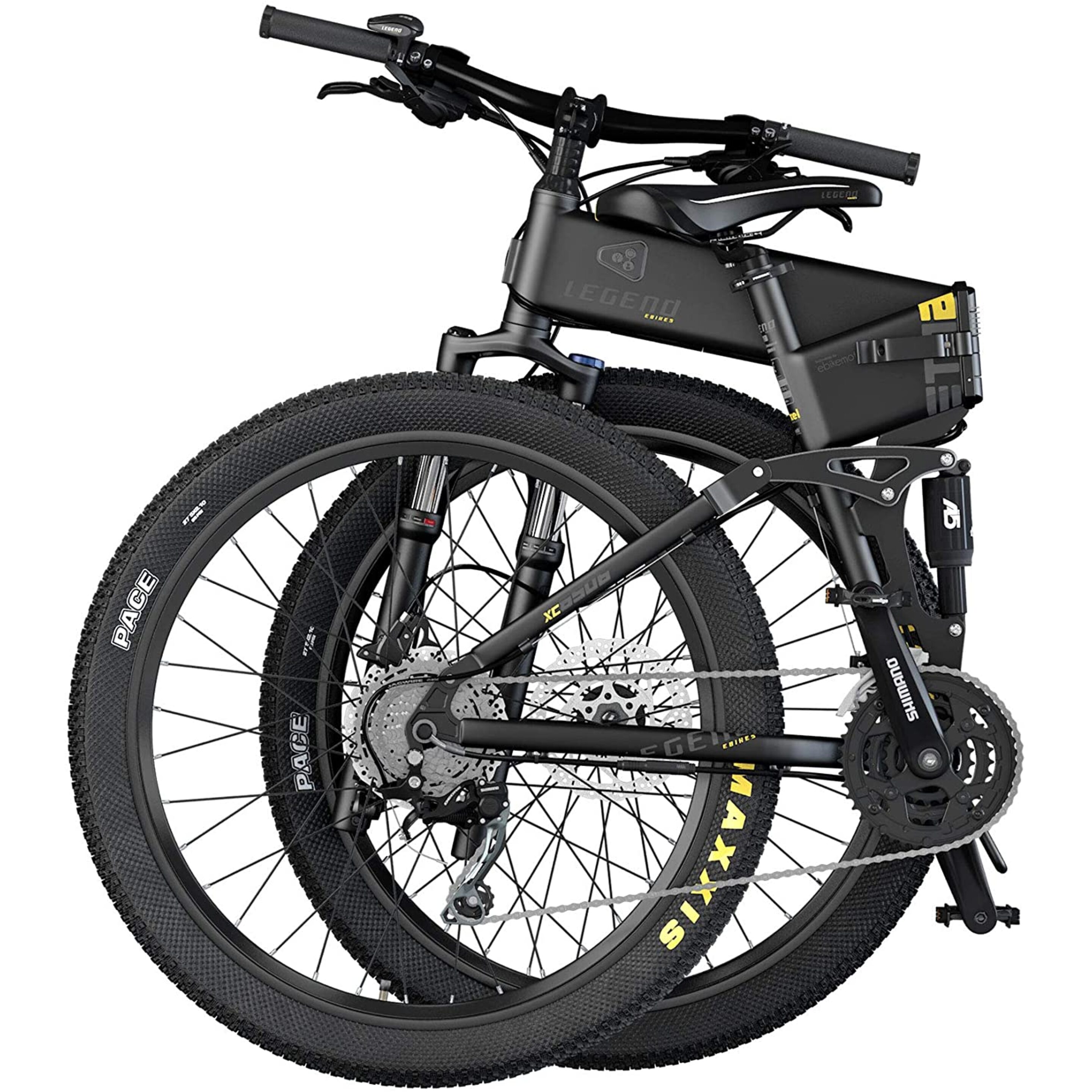 Bicicleta Eléctrica De Montaña Etna 500w - Negro  MKP
