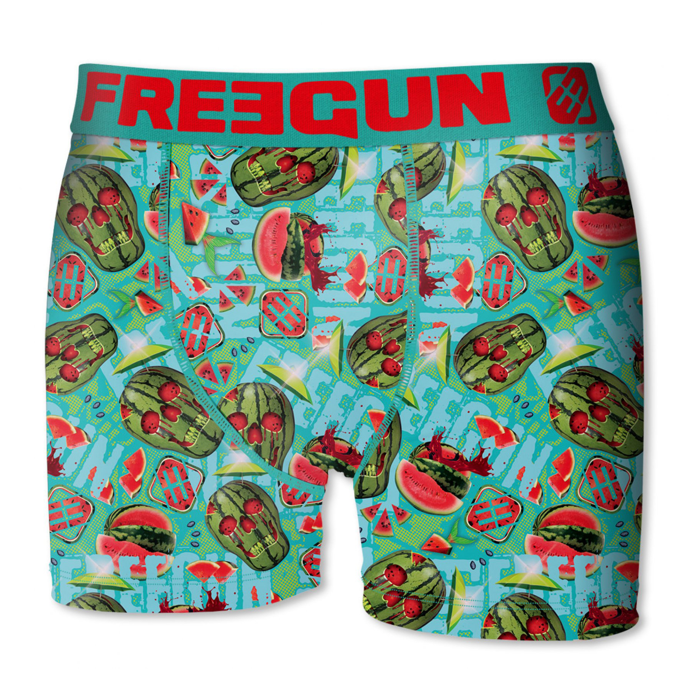 Cueca Freegun Caveira Melancia