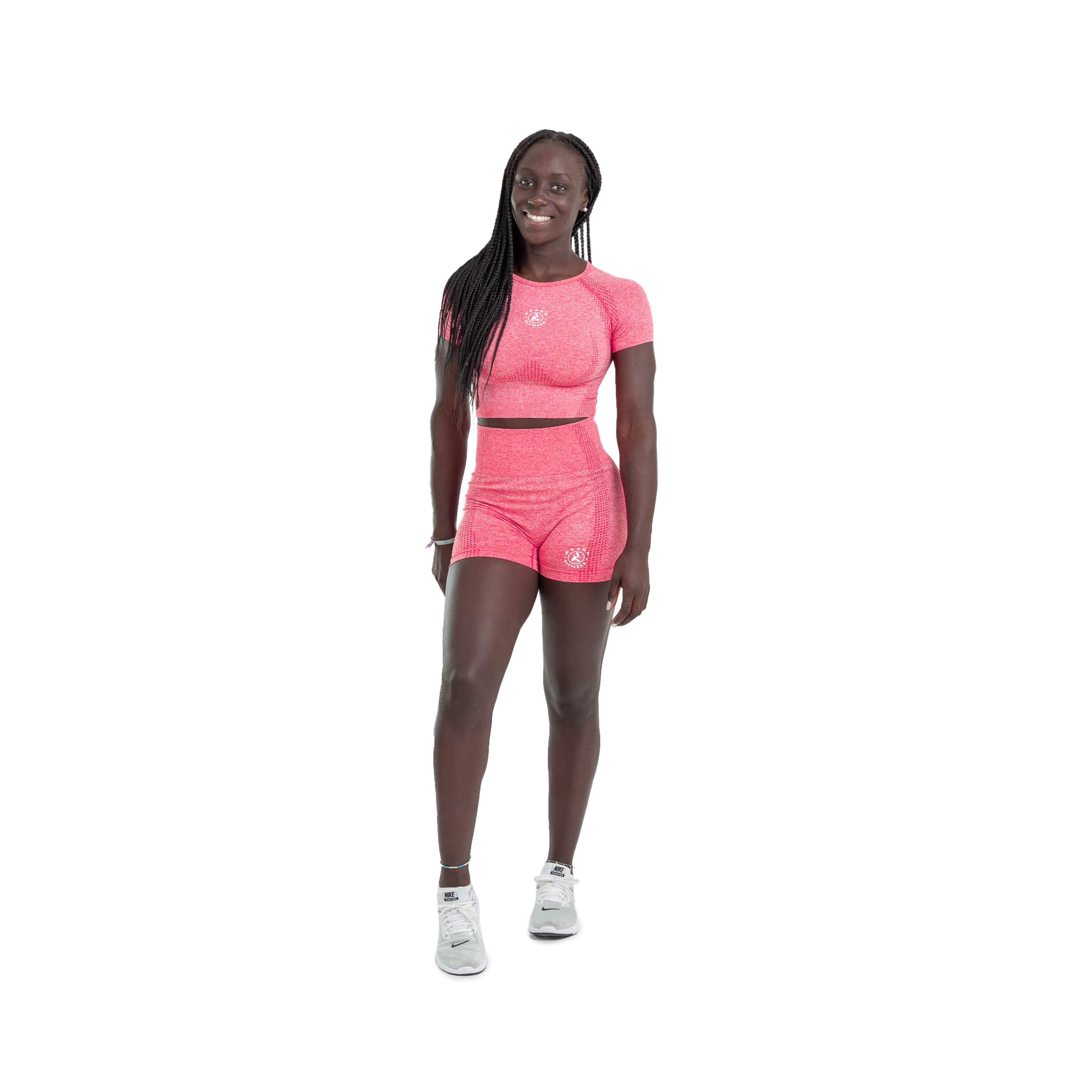 Shorts  Reflexible  Akara - rosa fluor - Akara Social  MKP