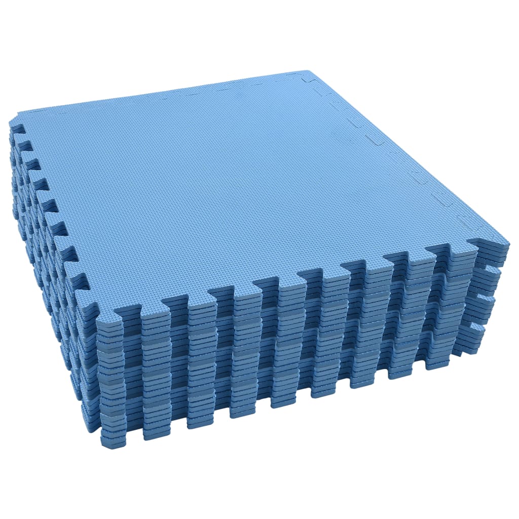 Esterilla Puzzle Vidaxl Azul 8.64 M² - azul - 