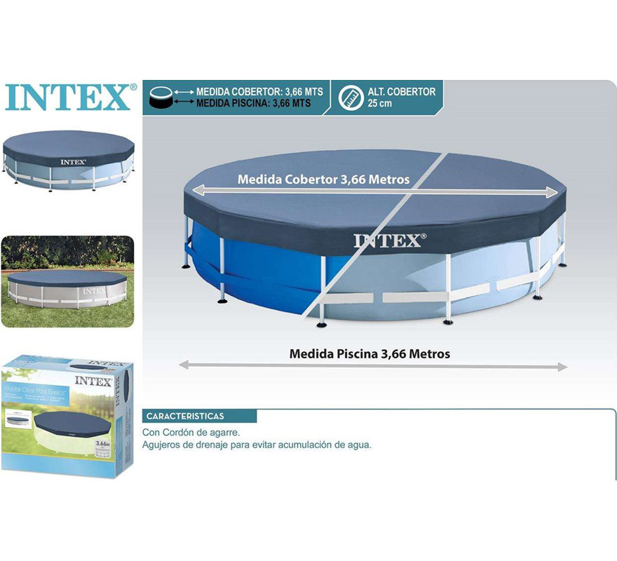 Cobertura Piscina Intex Metal/prism Frame