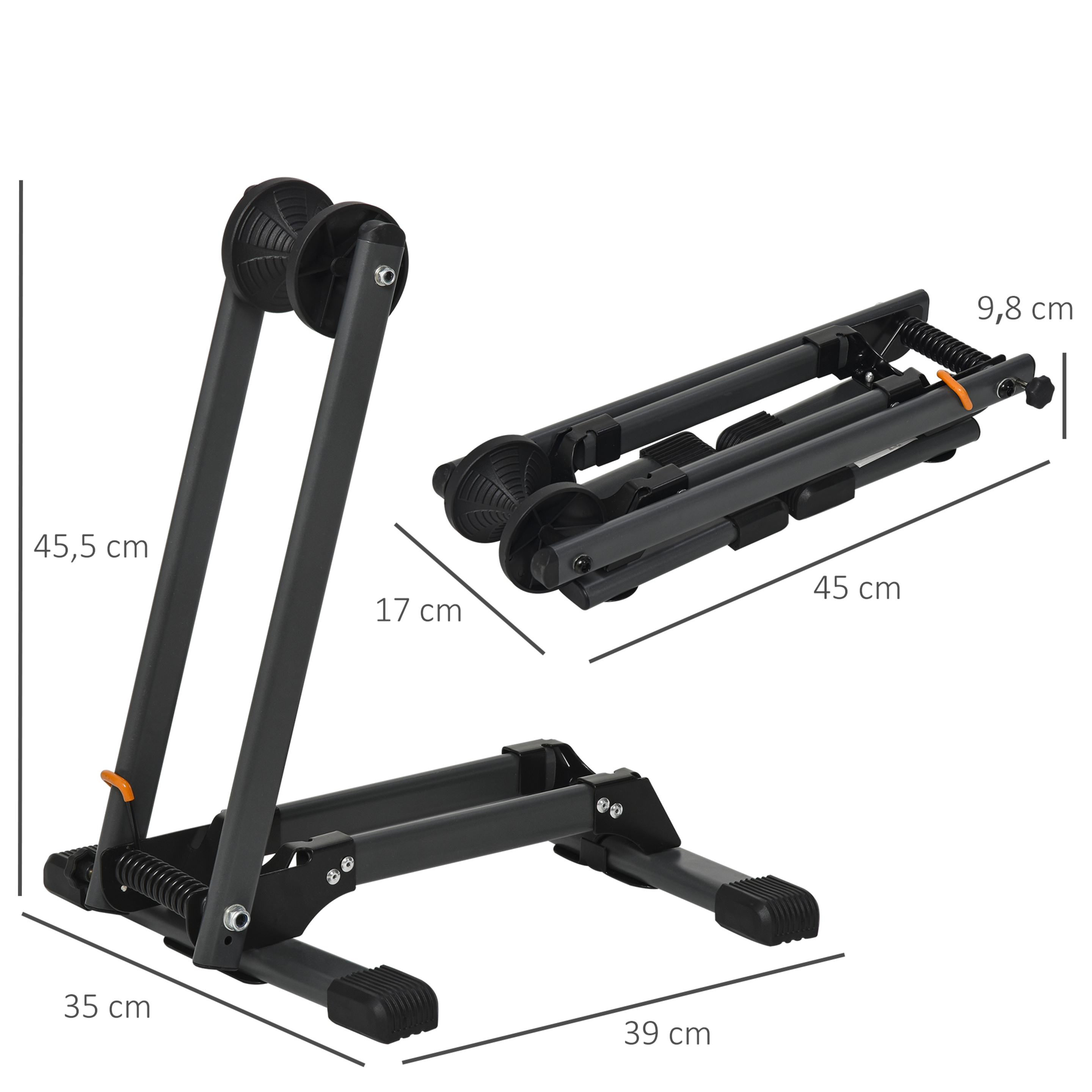 Soporte Para Bicicleta Homcom Aa0-064