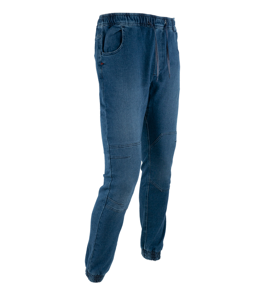 Calça De Escalada Jeanstrack Montan Jeans Rinse Blue