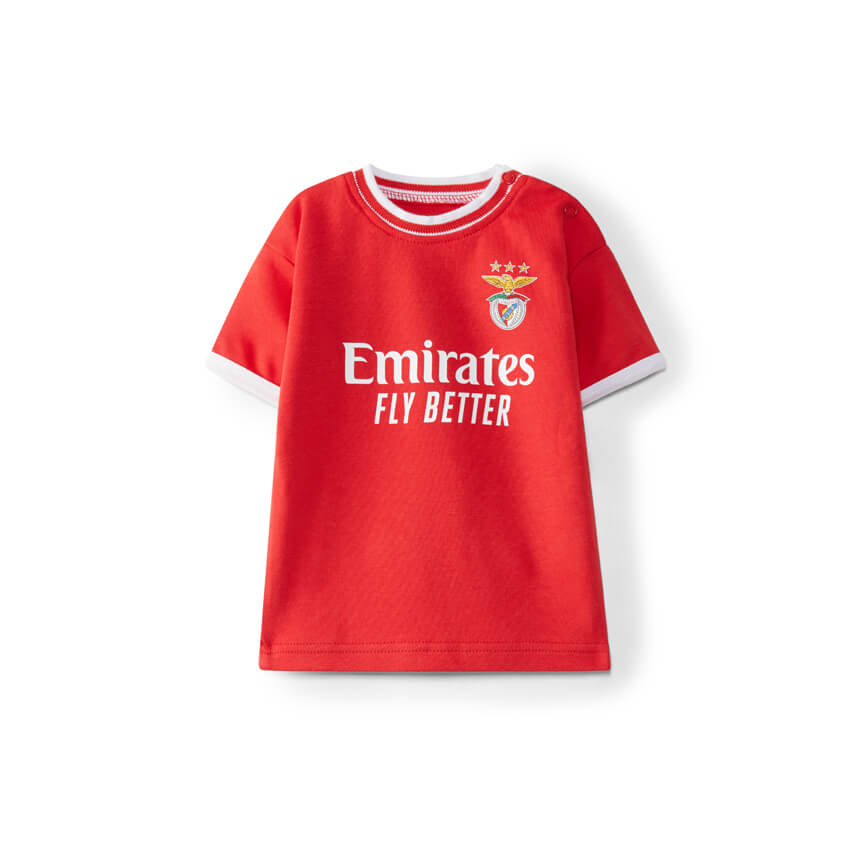 T-shirt Réplica Equipamento Principal Benfica 2023 2024 - rojo - 