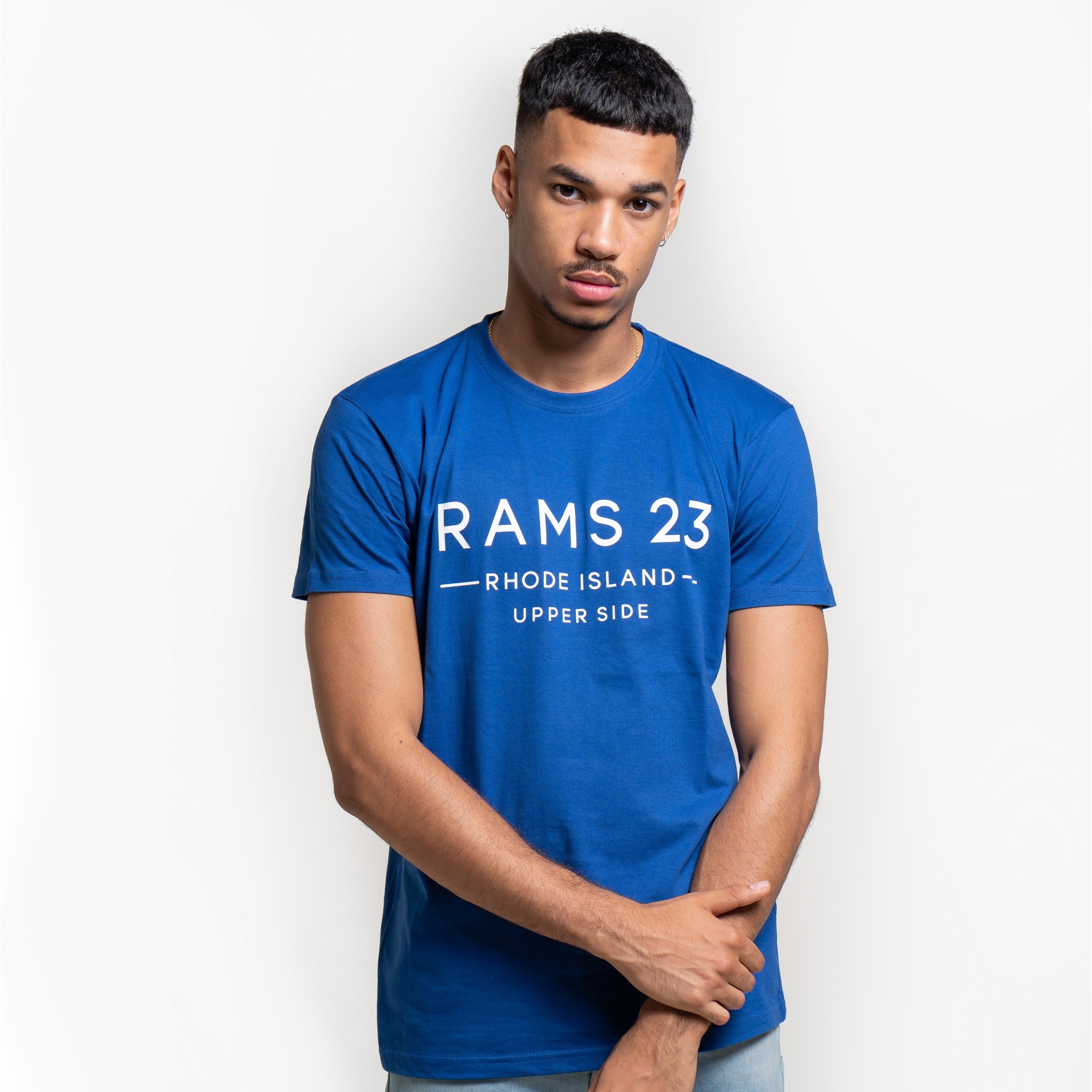 Camiseta Estampado Rhode Island Rams 23 - azul - 