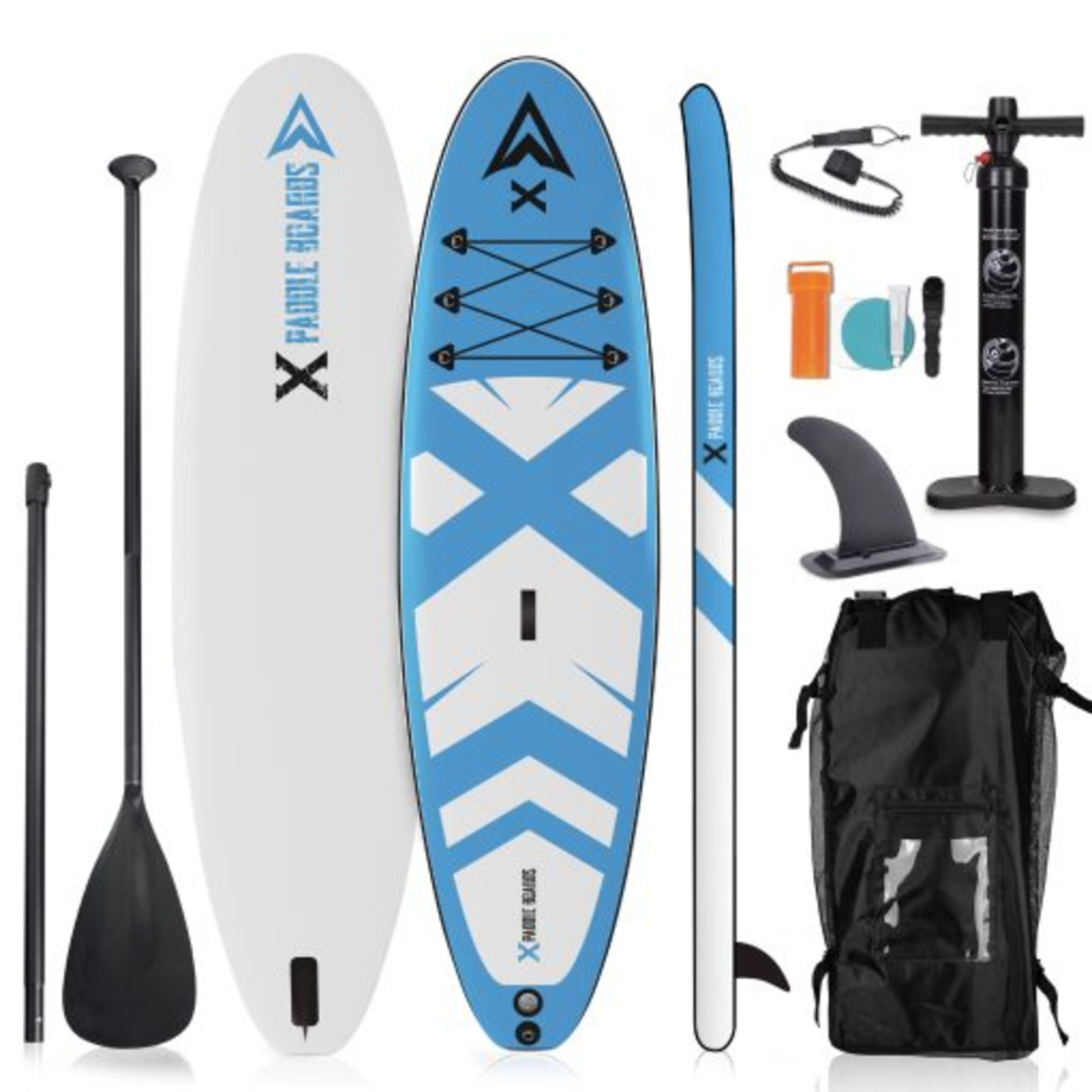 Tabla De Paddle Surf Hinchable  X-ite Kayak 320 X 82 X 15 Cm - azul-aqua - 