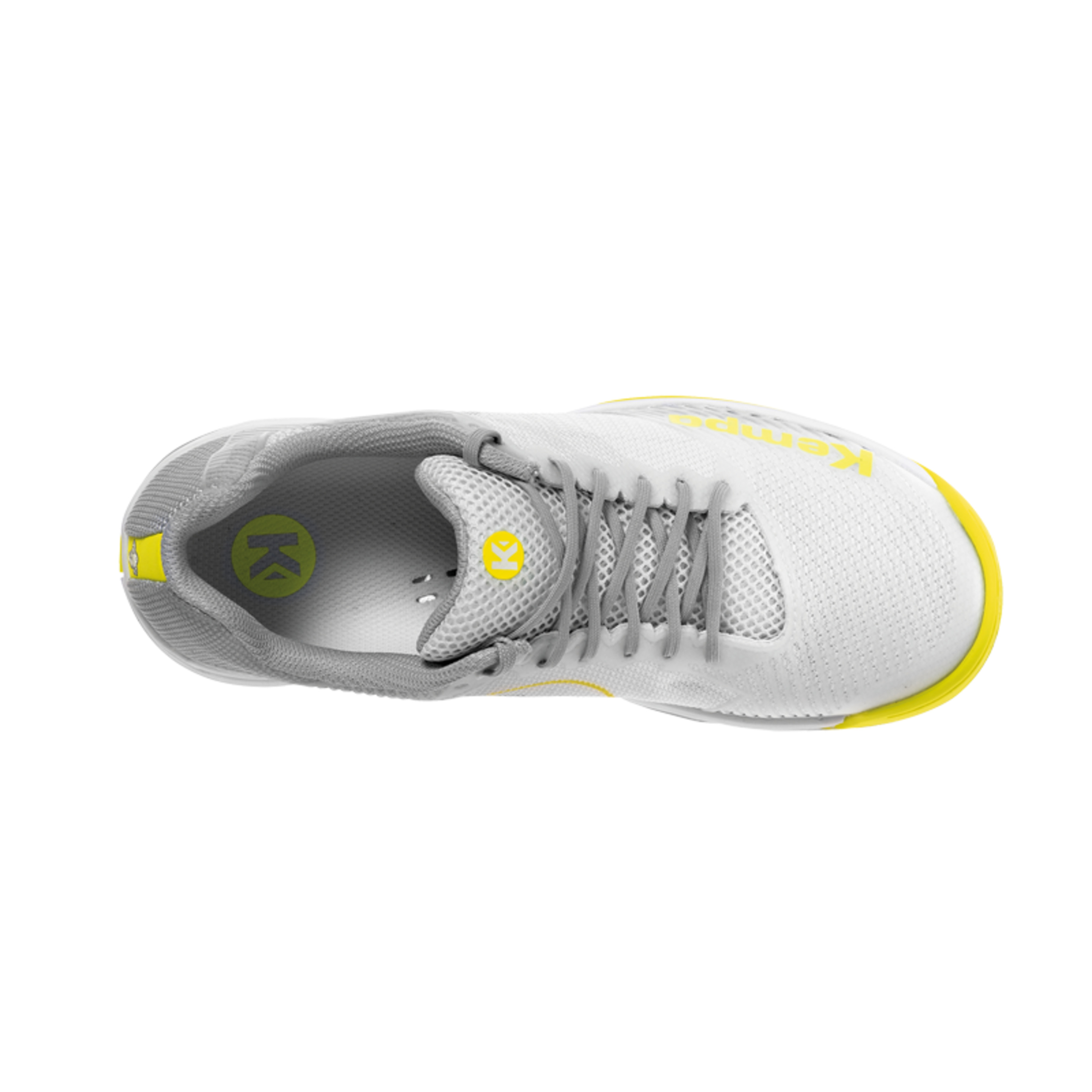 Zapatilla De Balonmano Wing 2.0 Women Blanco/amarillo Fluor Kempa