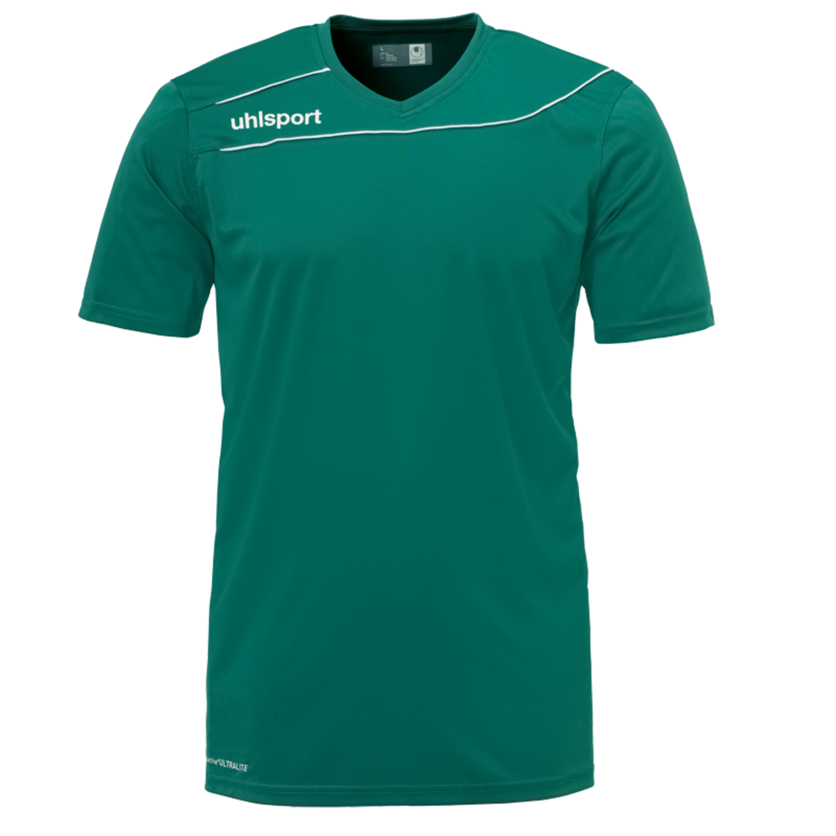 Stream 3.0 Camiseta Mc Lagoon/blanco Uhlsport - blanco-verde - 