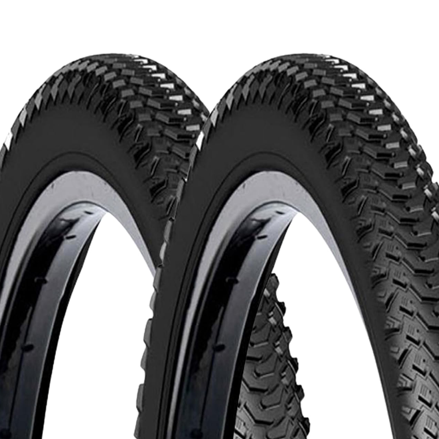 2 Neumáticos De Bicicleta Chaoyang 20x1.90 (etrto: 50-406) - negro - 