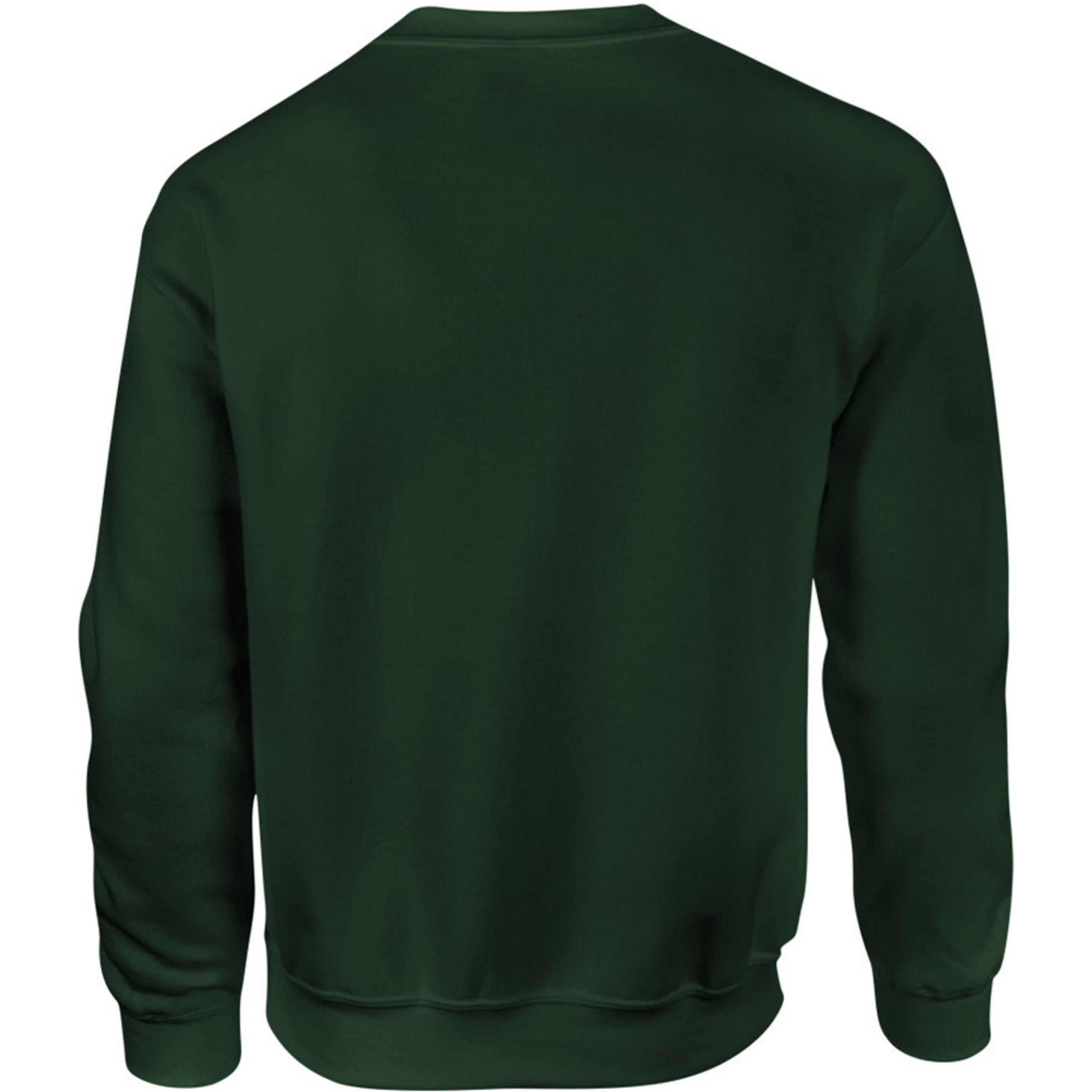 Sudadera Cuello Redondo Mangas Setin Modelo Dryblend Adultos (13 Colores) Gildan (Verde)