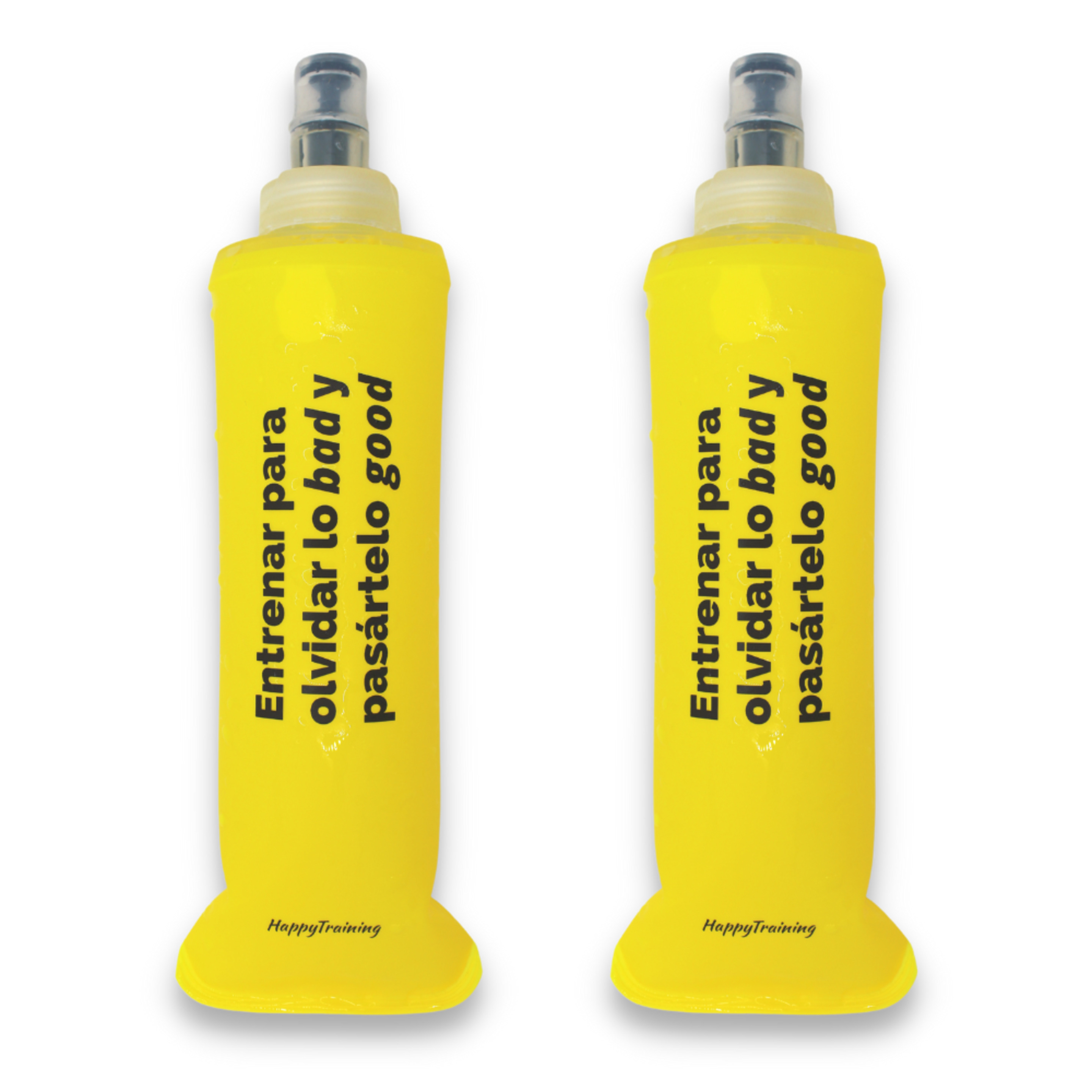 2x Soft Flask 250ml Bpa Free