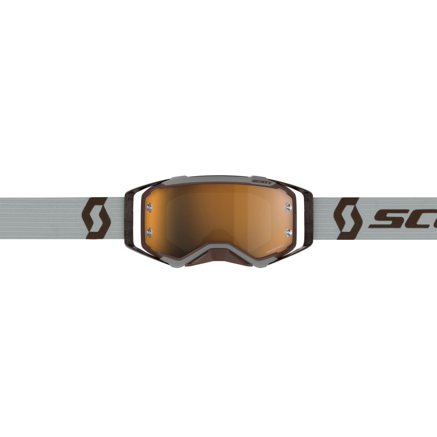 Máscara De Óculos Scott Prospect Amplifier Gold Chrome