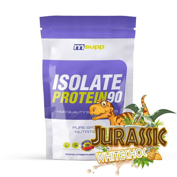Isolate 90 Cfm - 500 G De Mm Supplements Sabor Jurassic White Choc