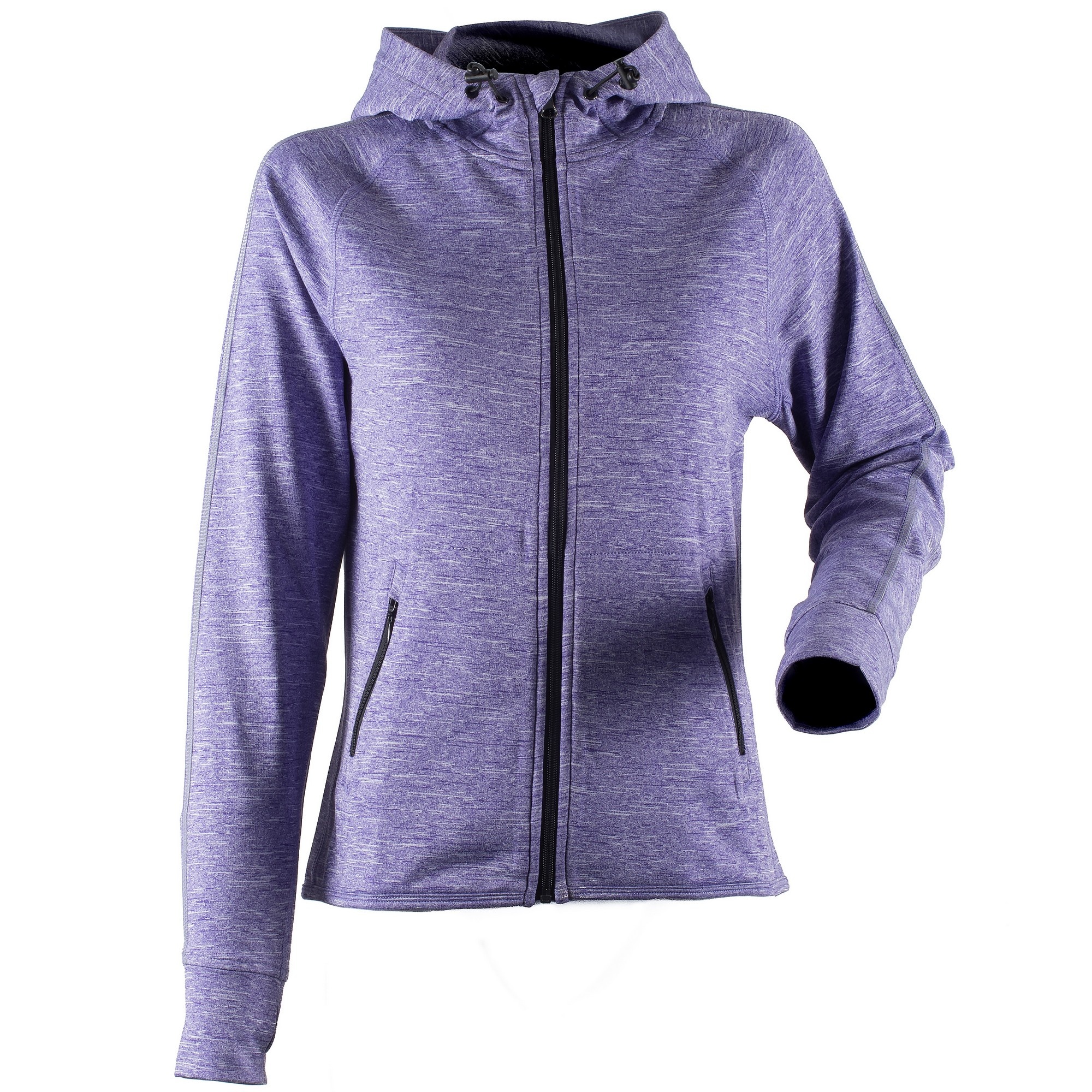 Sudadera Ligera Correr Con Capucha Y Tiras Reflectantes Tombo Teamsport