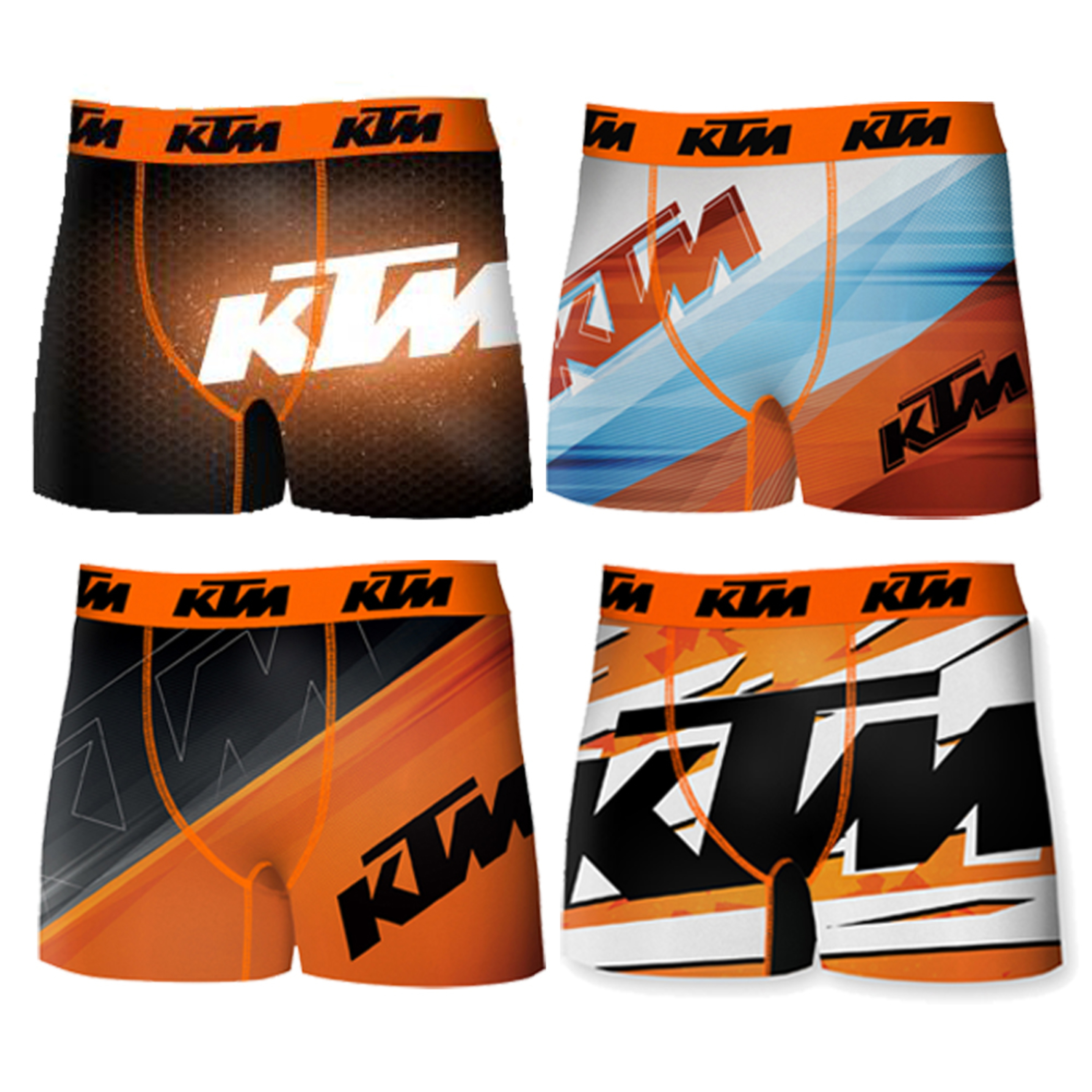 Calzoncillos Ktm Motorbike (Pack 4)