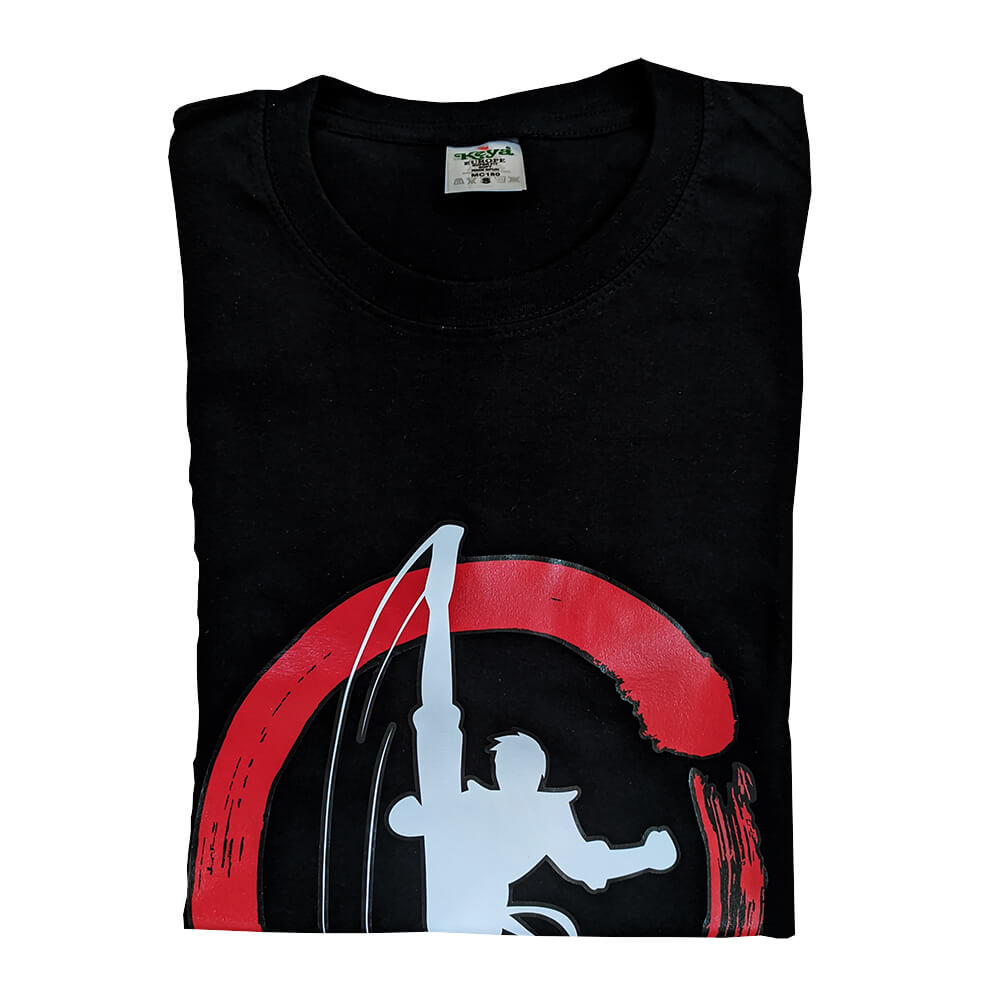 T-shirt Taekwondo Naeryo Preta 180g | Sport Zone MKP