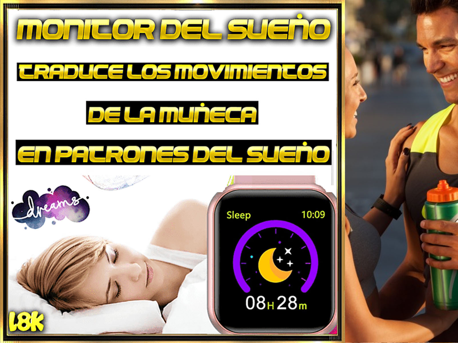 Reloj Deportivo Inteligente Klack Running