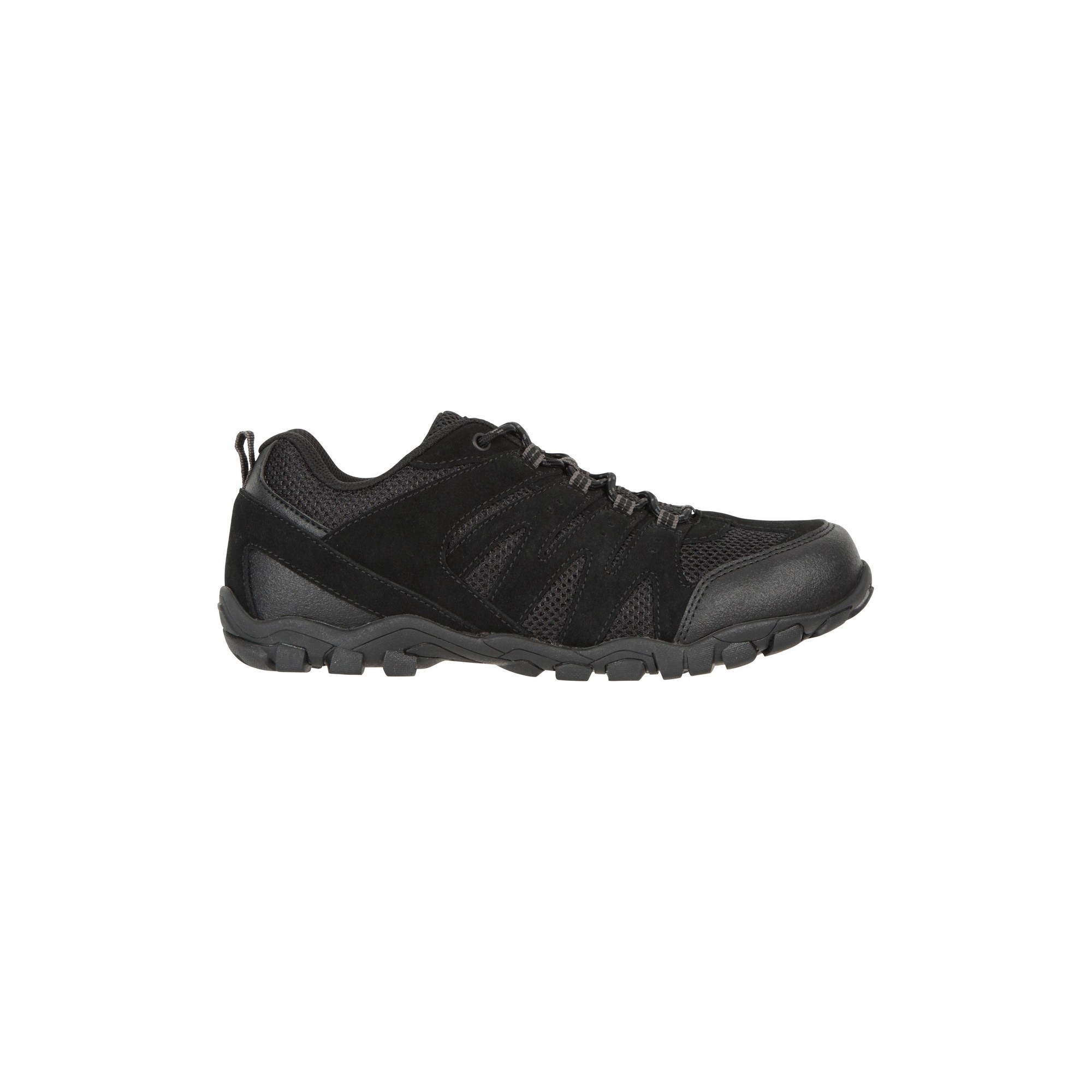 Sapatos De Caminhada De Camurça Para Senhora/senhora Mountain Warehouse Outdoor Ii - negro - 