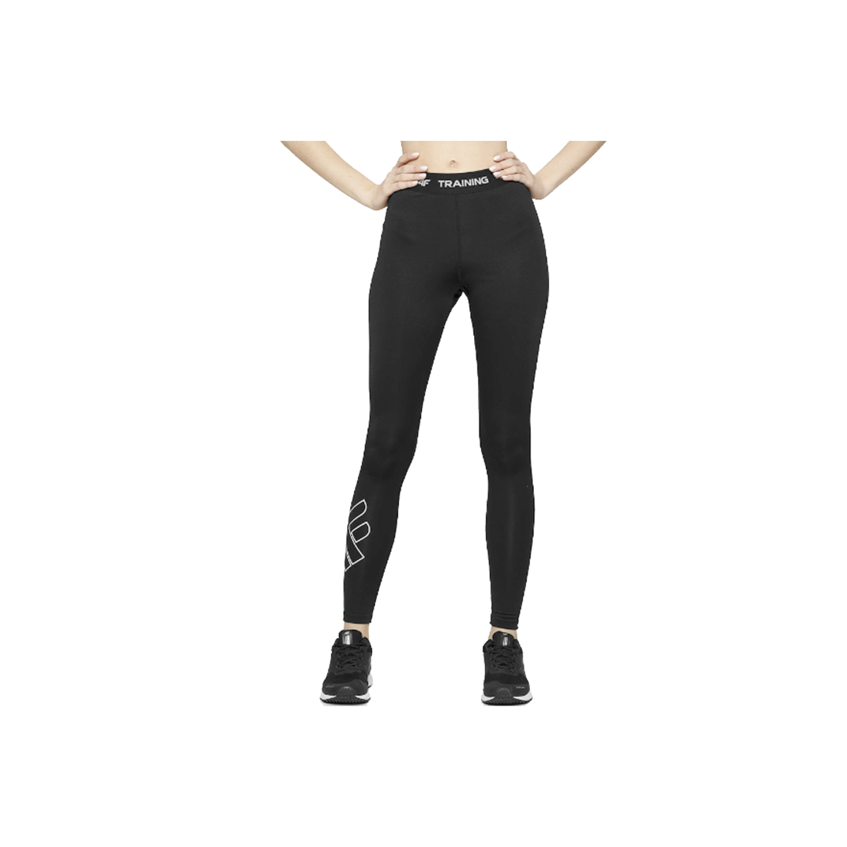4f Women's Functional Trousers Nosh4-spdf001-20s - negro - 