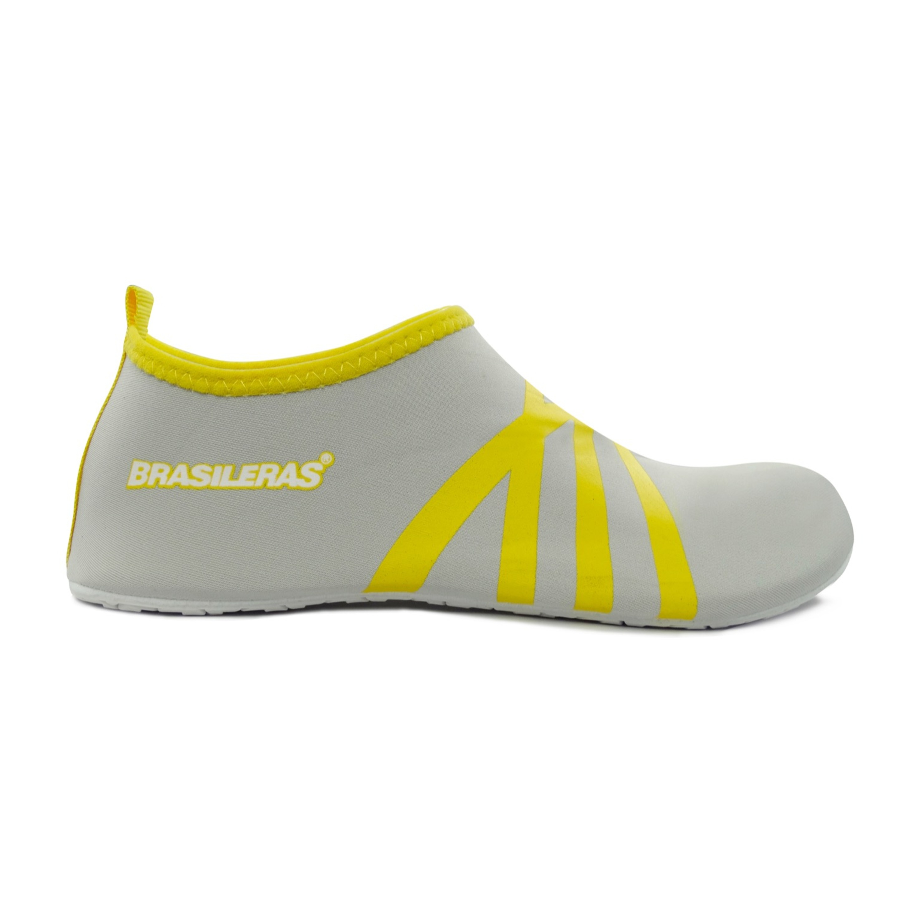 Zapato De Agua Brasileras,brasocks Lines - amarillo - 