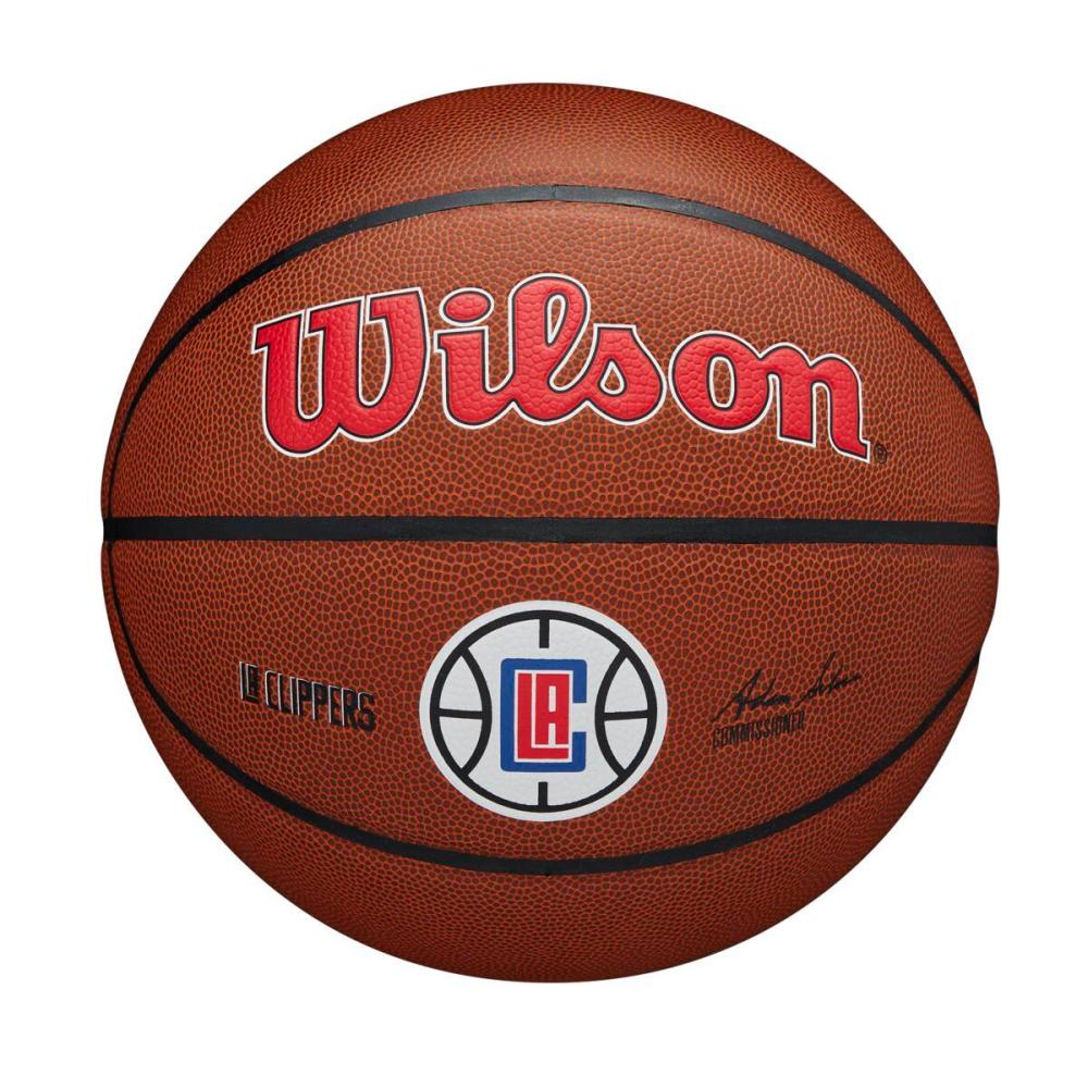 Balón De Baloncesto Wilson Nba Team Alliance – Los Angeles Clippers - marron - 