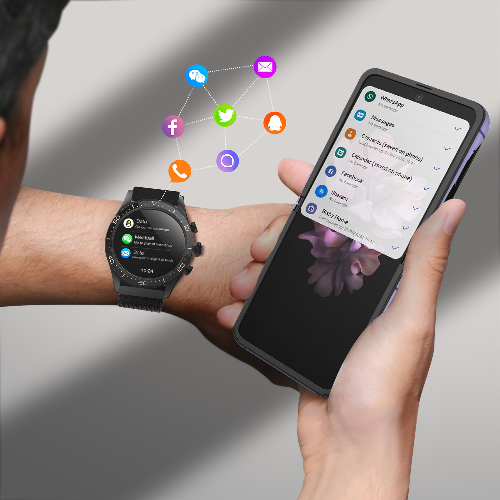 Smartwatch Multifunción Activity Tracker Icon Forever  MKP