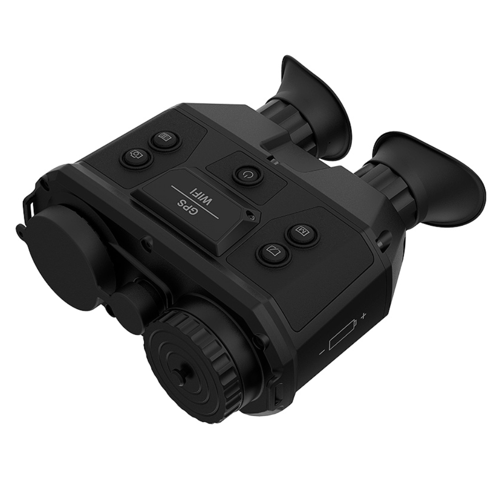 Binocular Bi-espectro Térmico Y Óptico Ts16 35mm Hikmicro - Negro - Sensor Térmico De Alta Sensibilidad  MKP