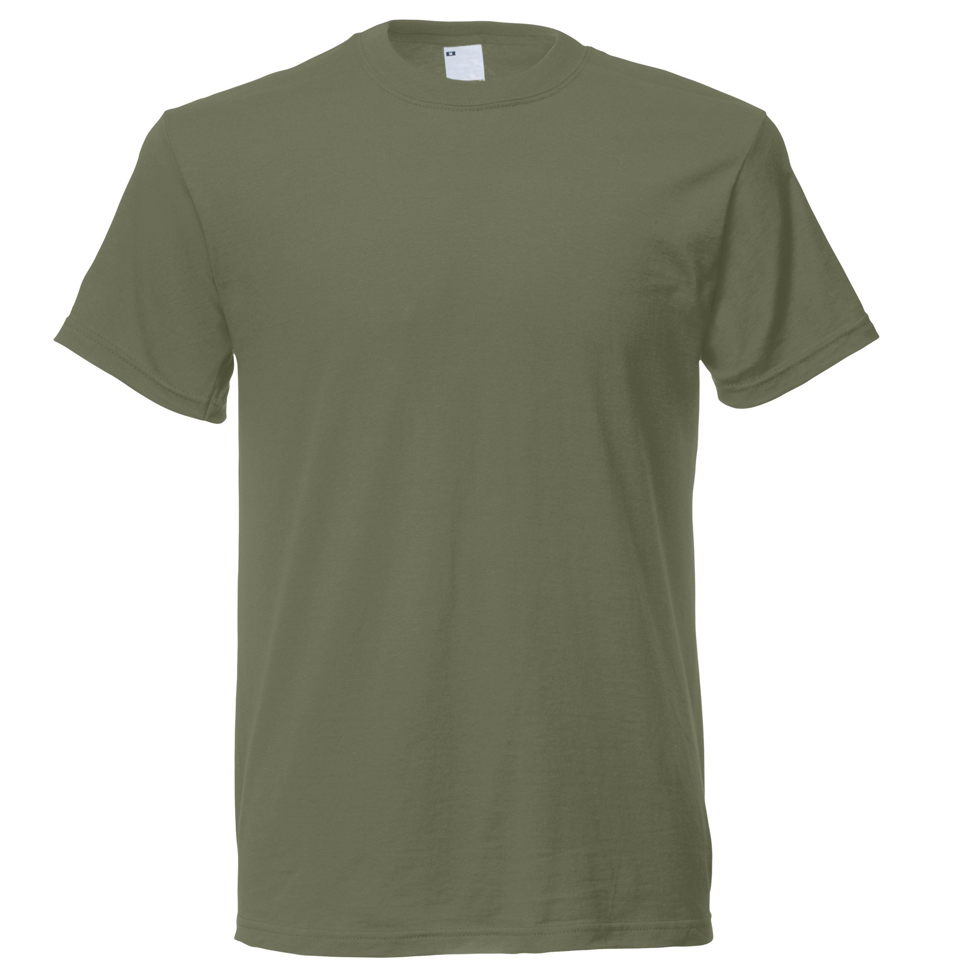 Camiseta Casual De Manga Corta Universal Textiles - verde-oliva - 