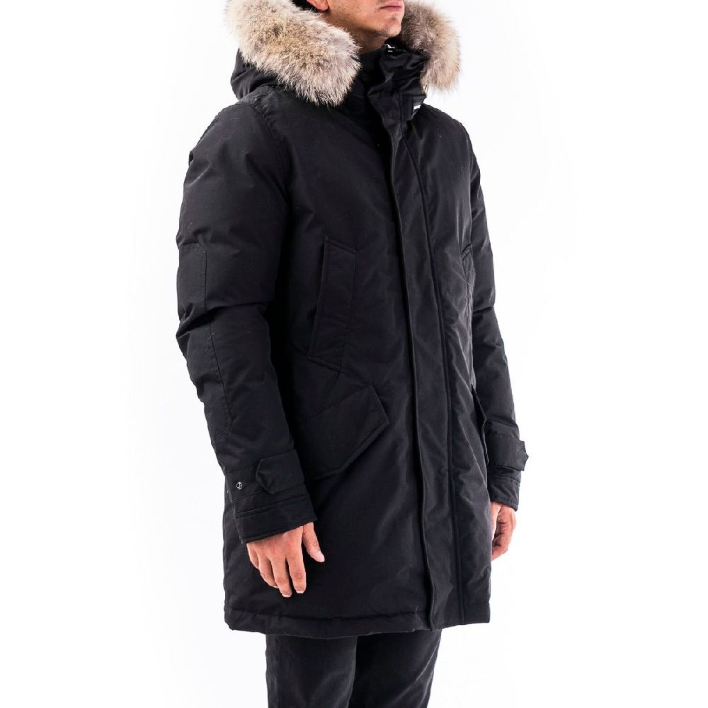 Cazadora Woolrich Algodon Woou0278mrut0001blk