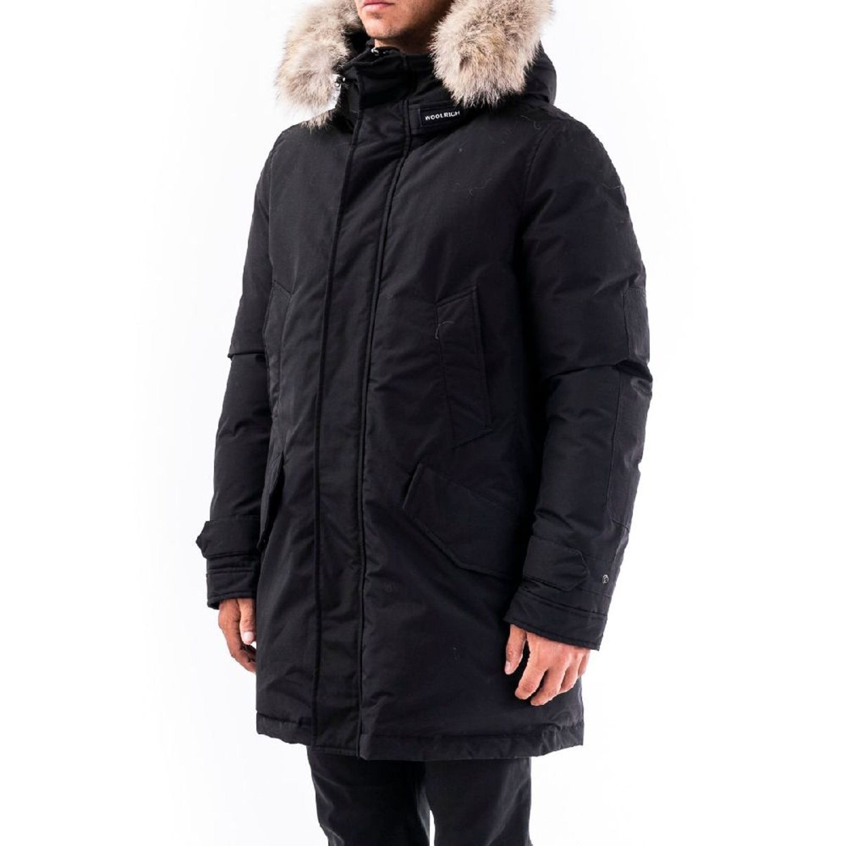 Cazadora Woolrich Algodon Woou0278mrut0001blk